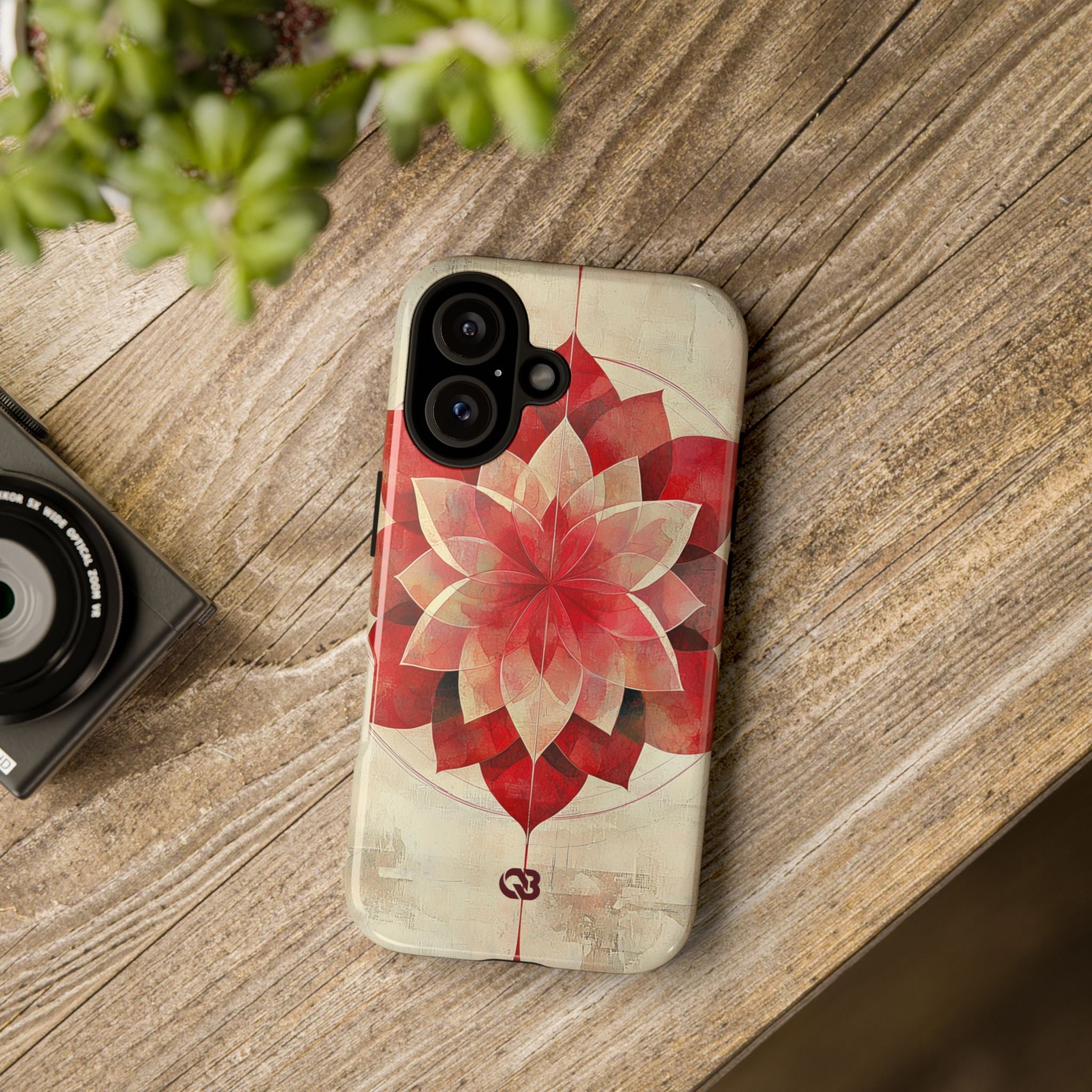 Crimson Petal Peak · Tough Phone Case for iPhone