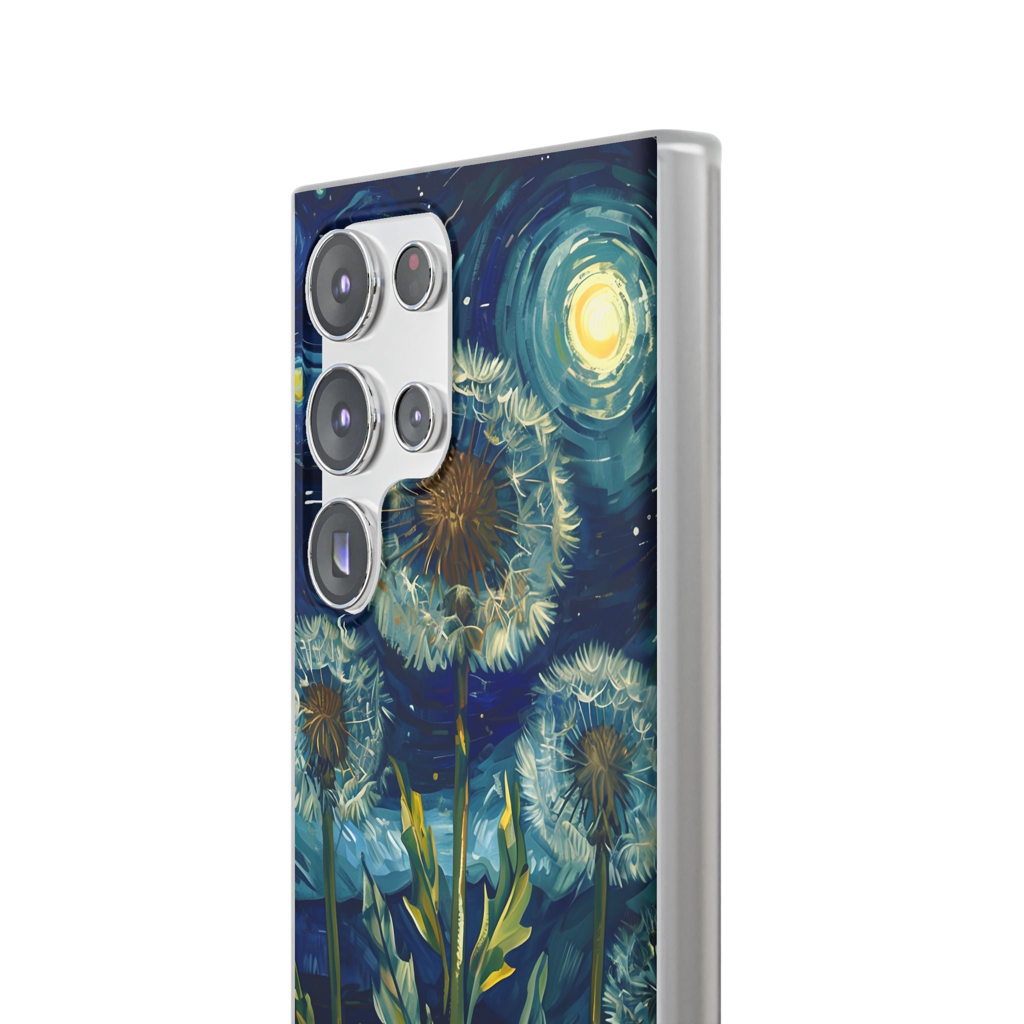 Starry Dandelion Swirl · Soft Phone Case for Samsung