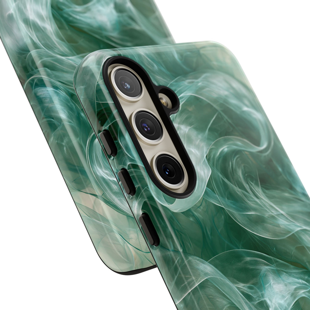 Translucent Aqua Flow · Tough Phone Case for Samsung · Teal