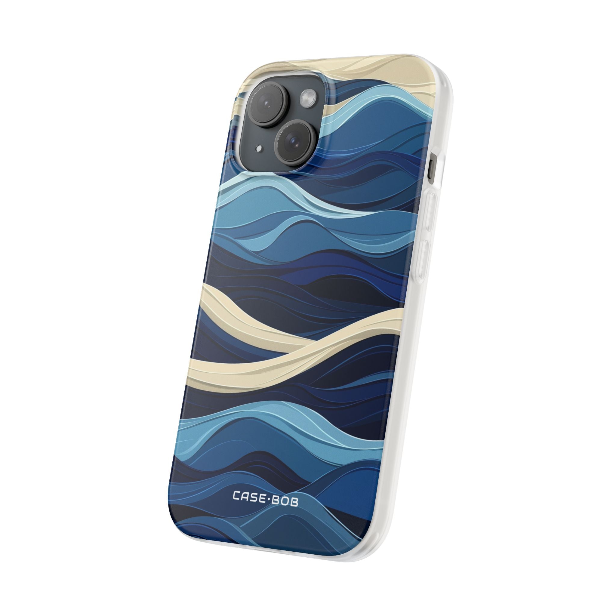 Ocean Rhythm iPhone 15 Case - Soft