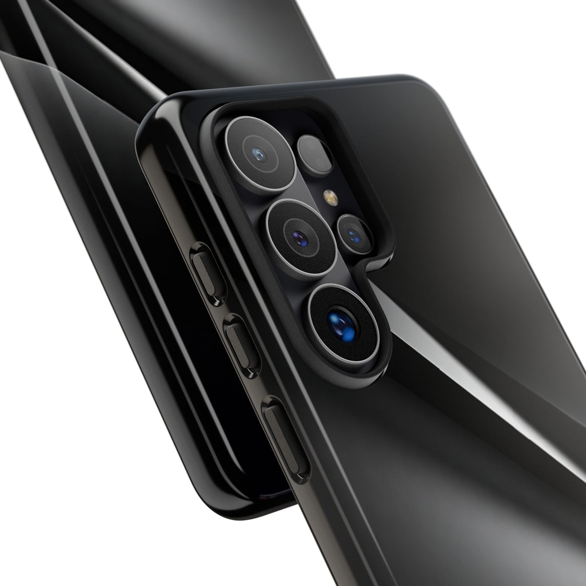 Obsidian Ridge · Tough Phone Case for Samsung · Black