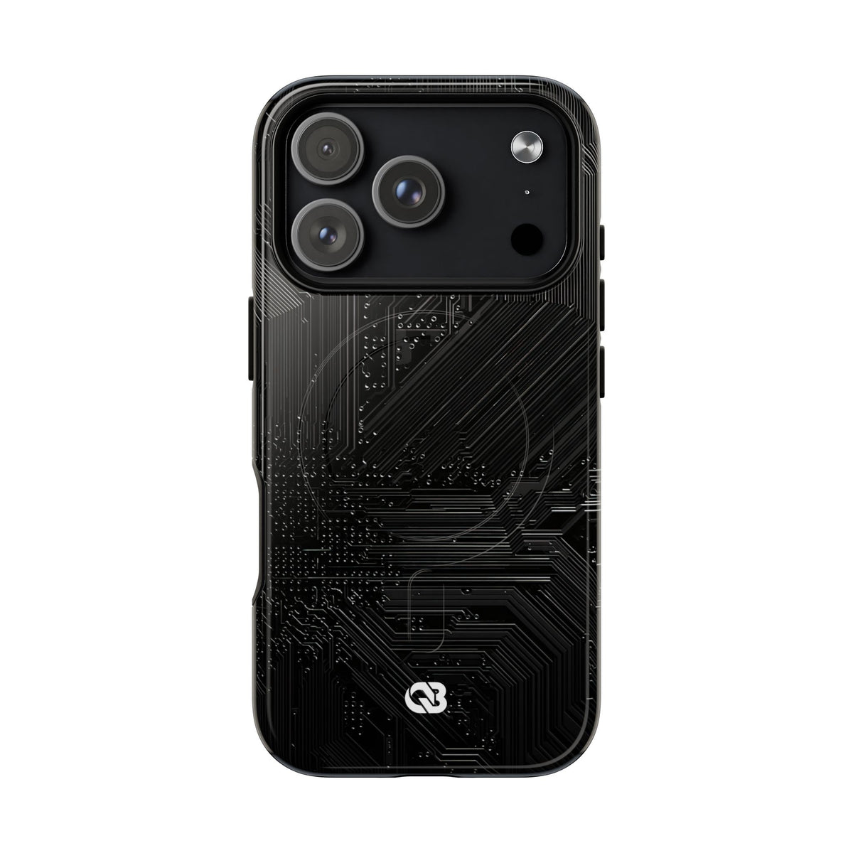 Obsidian Circuitry · Tough 2.0 Magnetic Phone Case for iPhone · Black