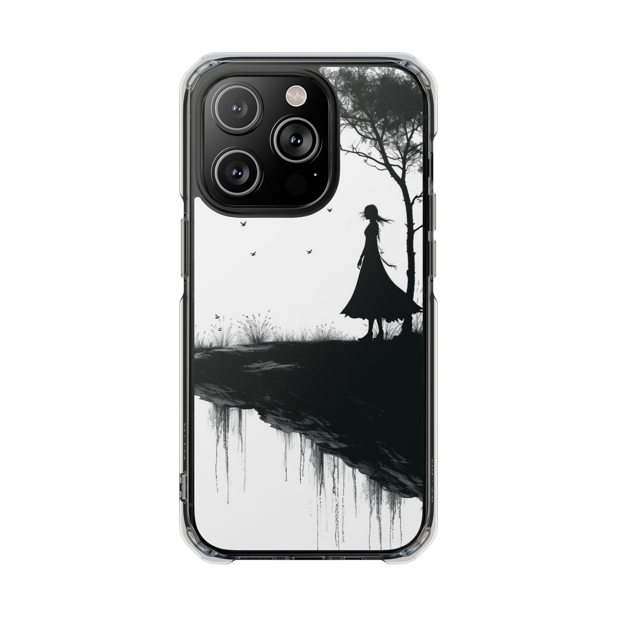 Cliffside Silhouette iPhone 14 Pro Case - Impact