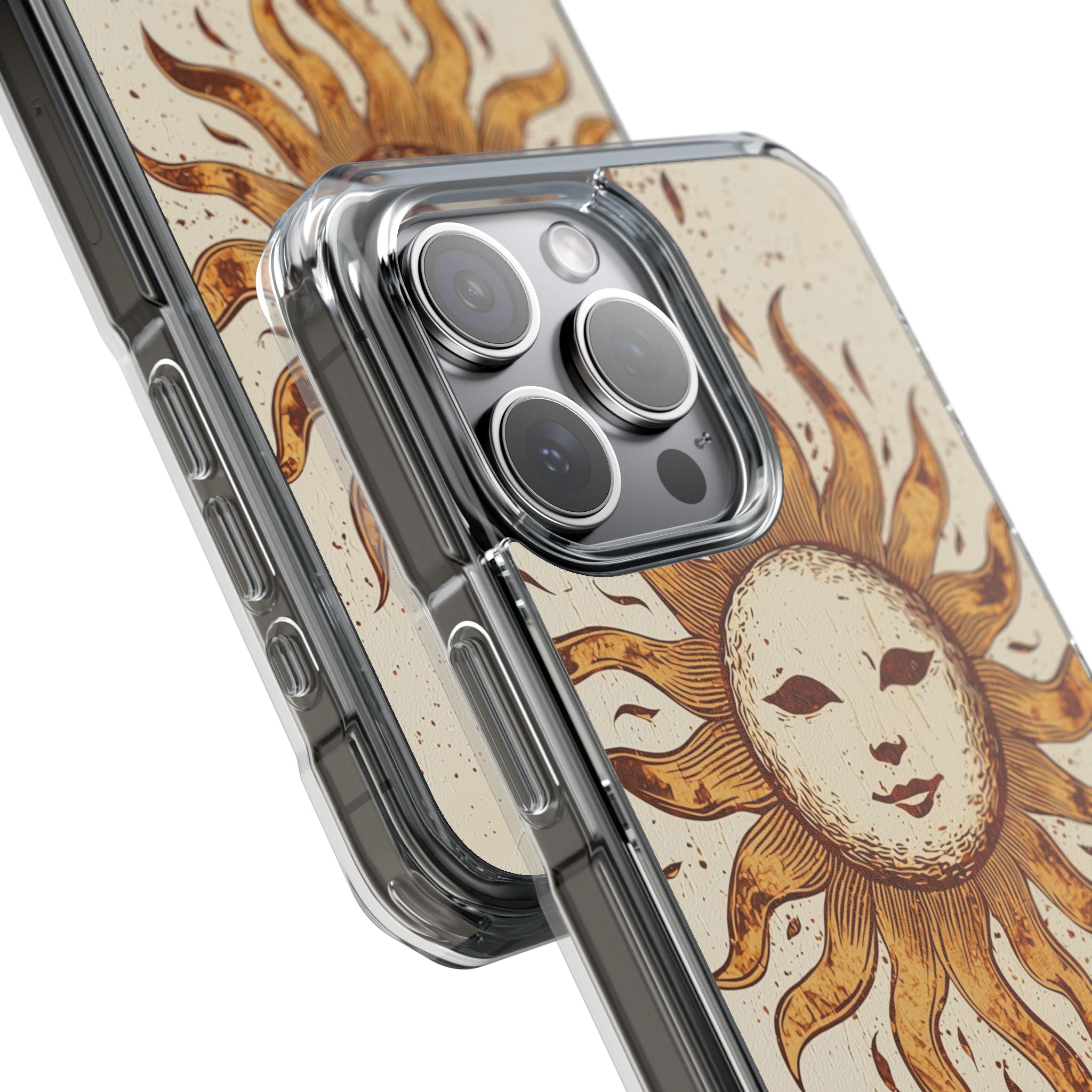 Rustic Solar Mask · Impact Phone Case for iPhone · Magsafe