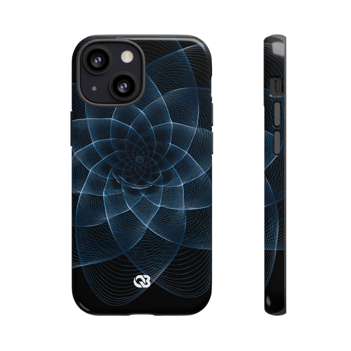 Harmonic Orbit · Tough Phone Case for iPhone · Blue