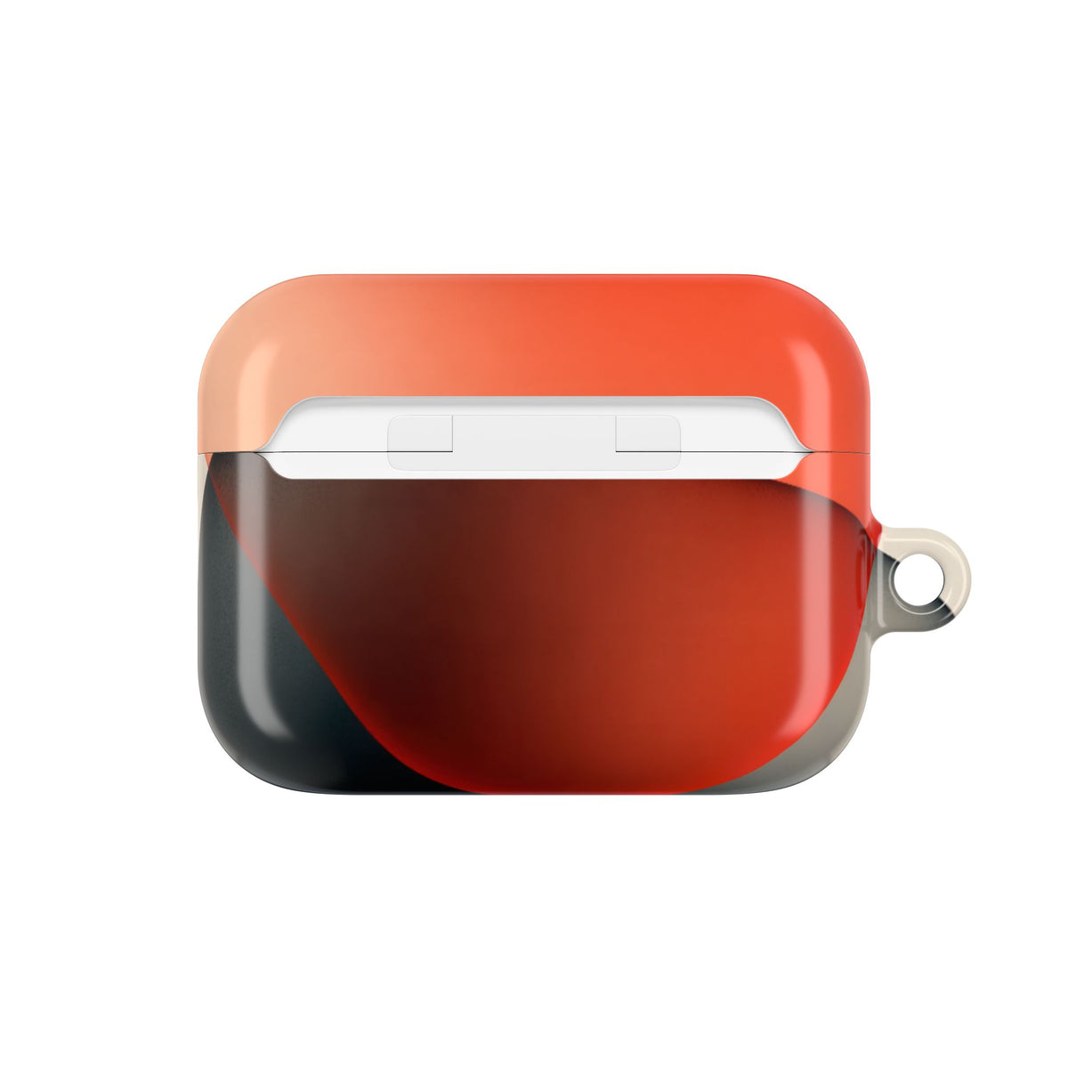 Translucent Crimson Form · Hard Case for AirPods & AirPods Pro · Red