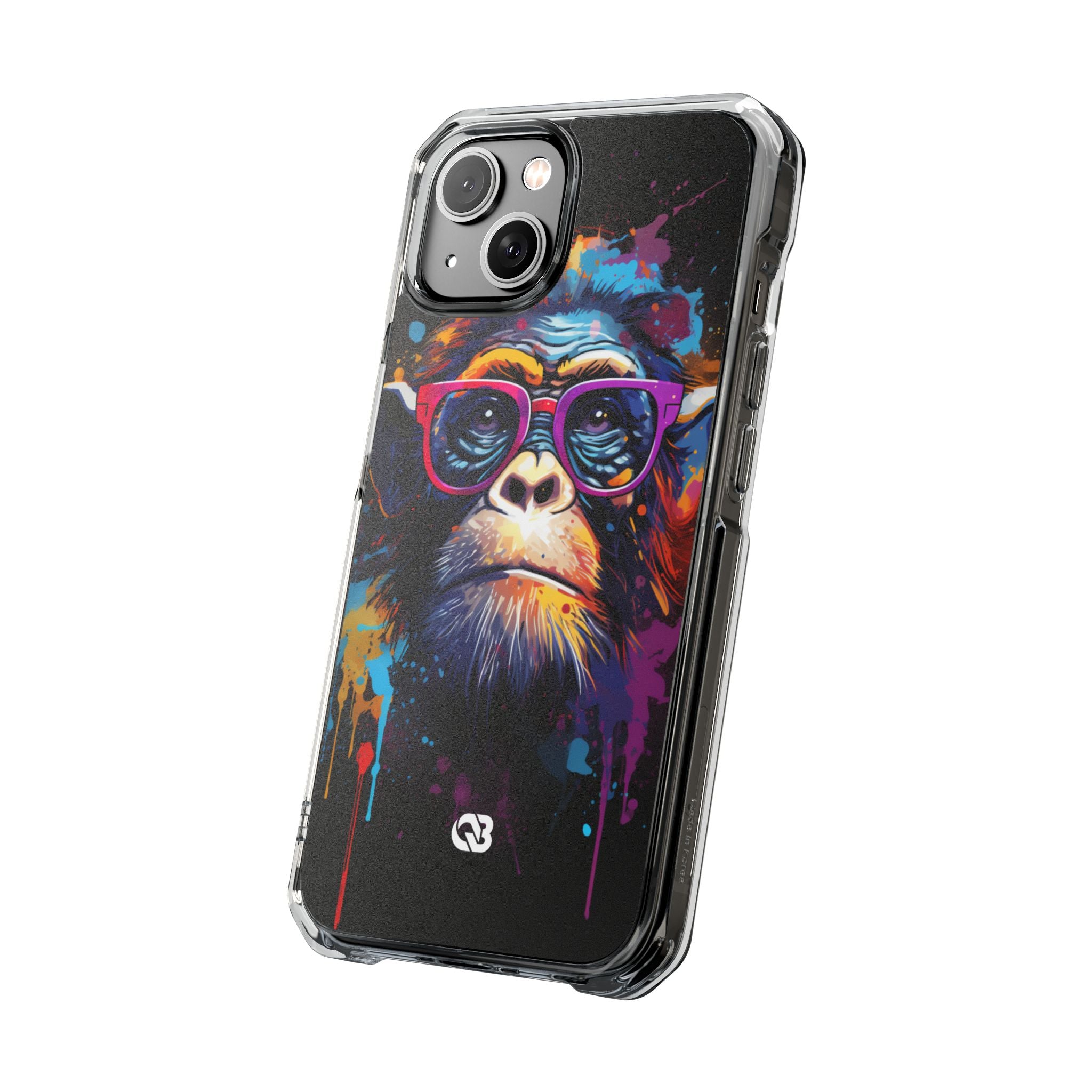 Neon Splatter Primate · Impact Magsafe