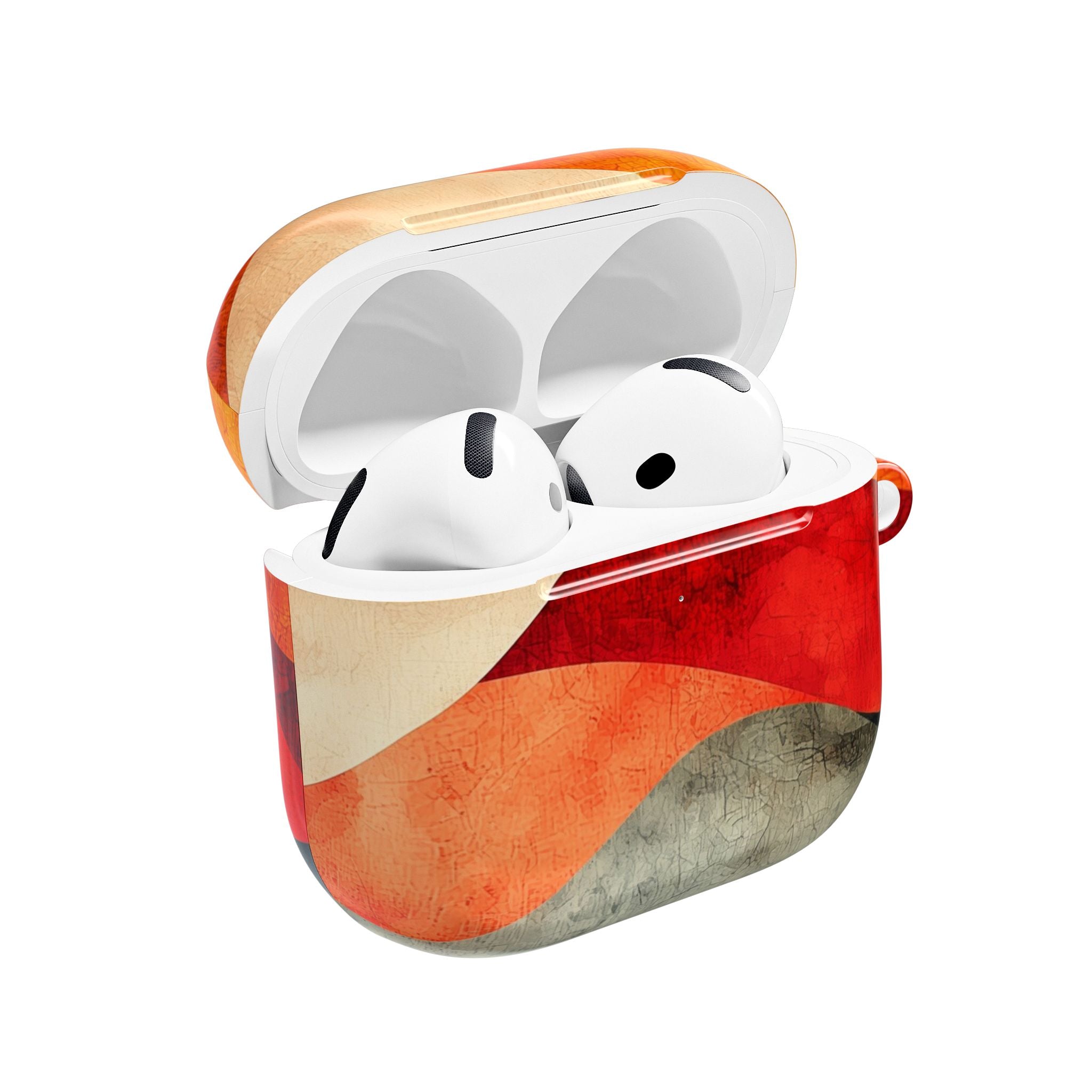 Crimson Ripples - AirPods Case