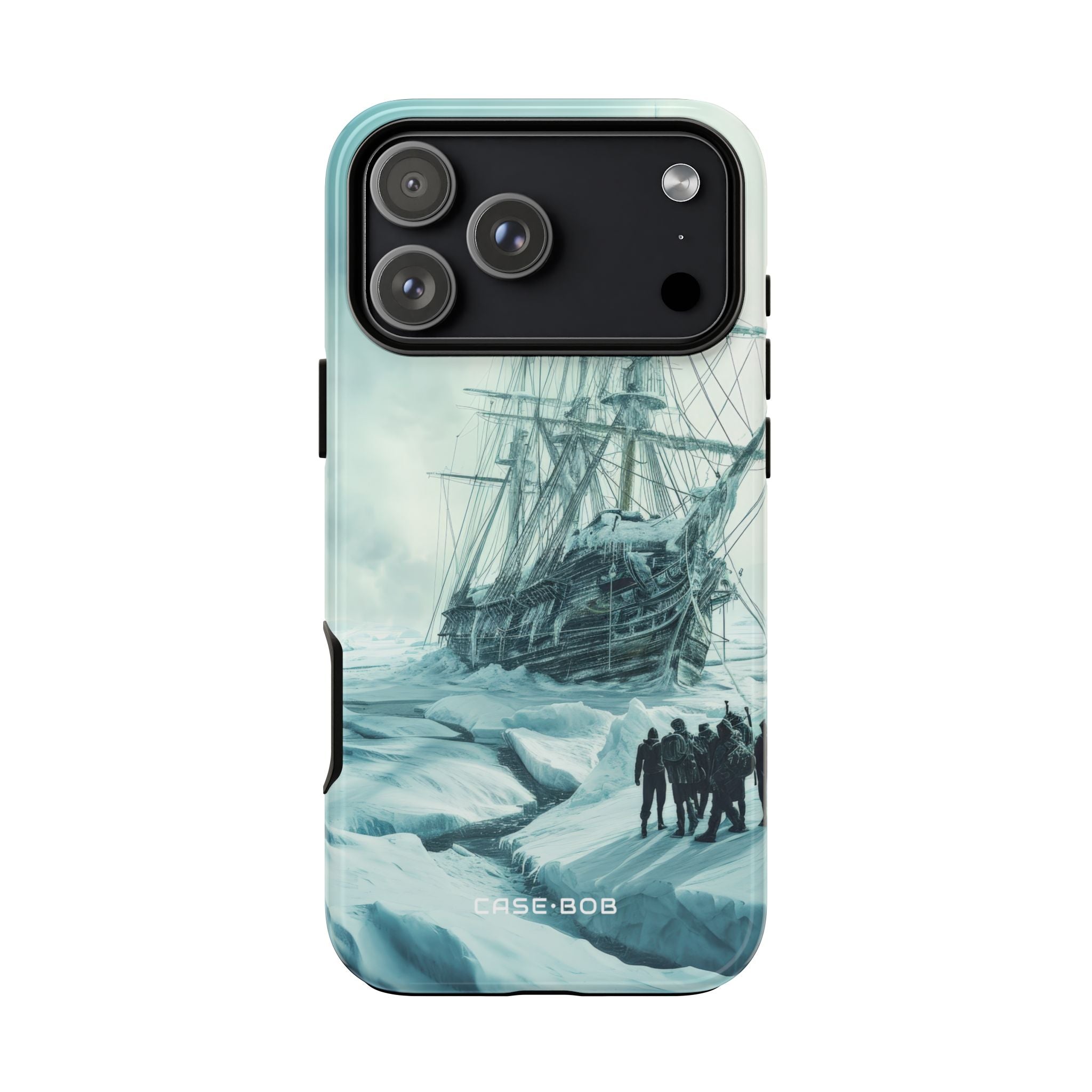 Icebound Ship iPhone 17 Pro Max Case - Tough - CASE•BOB
