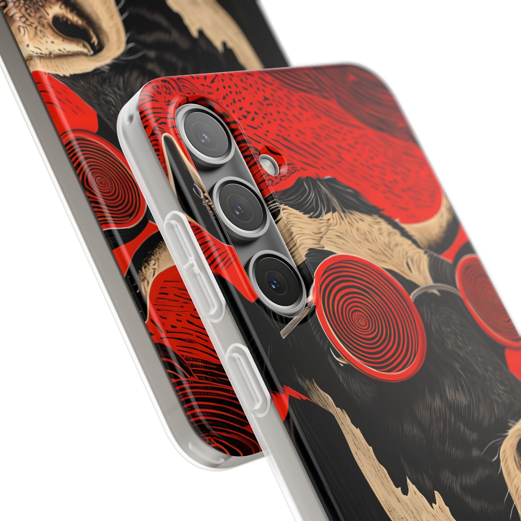 Hypnotic Cow Samsung S24 Plus Case - Soft