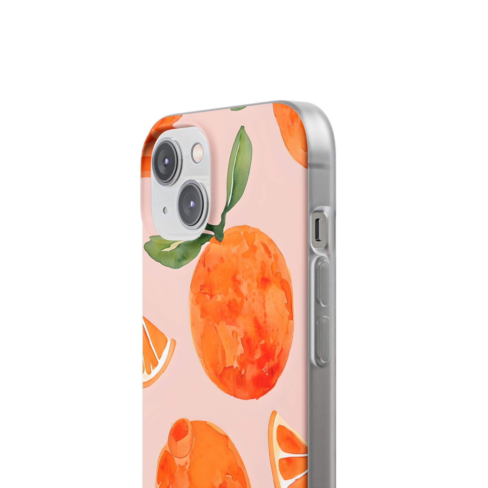 Sunkissed Orange Harvest · Soft Case na telefon dla iPhone