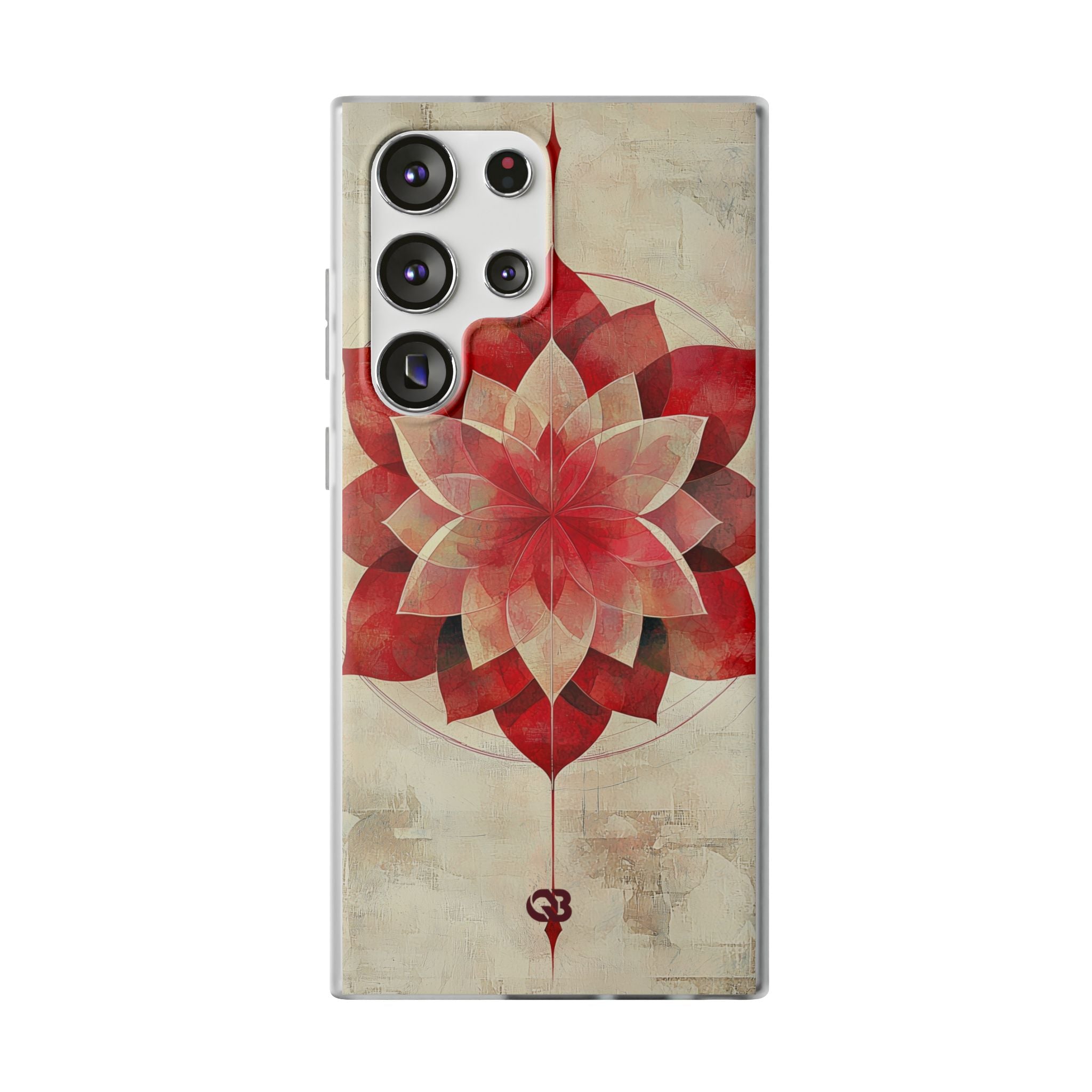 Crimson Petal Peak · Soft Phone Case for Samsung