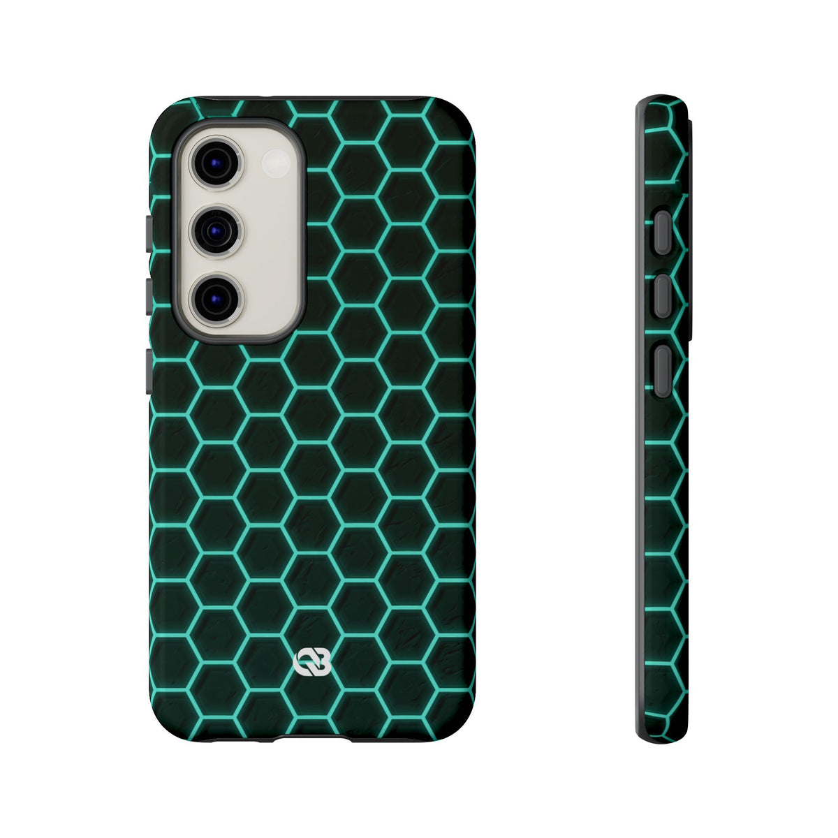 Neon Hex Spectrum · Tough Phone Case for Samsung · Teal