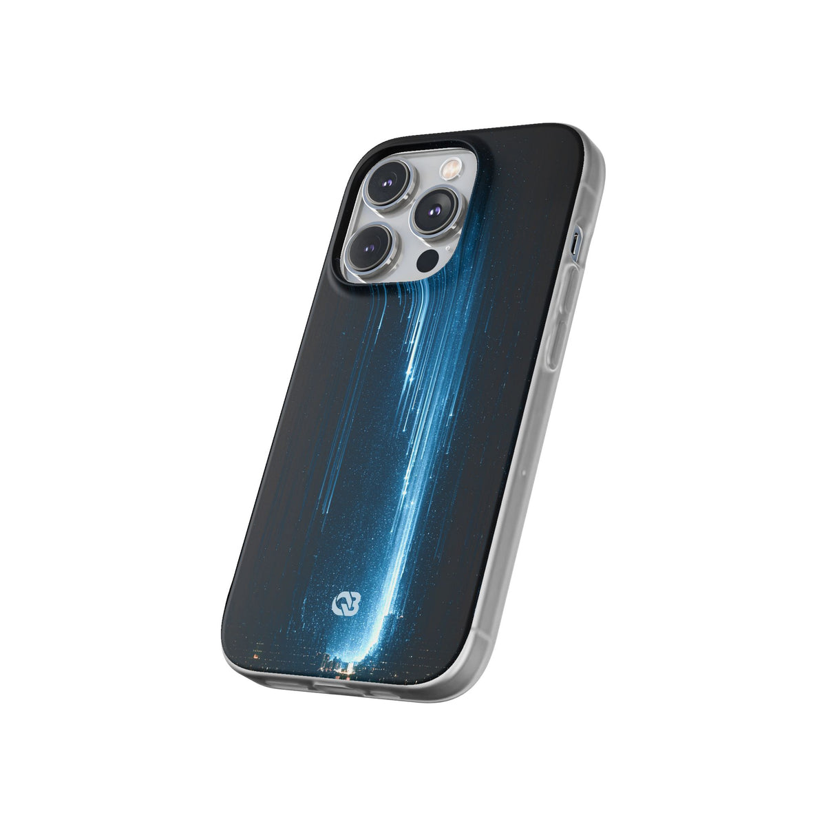 Nocturnal Cascade · Lite Phone Case for iPhone · Black