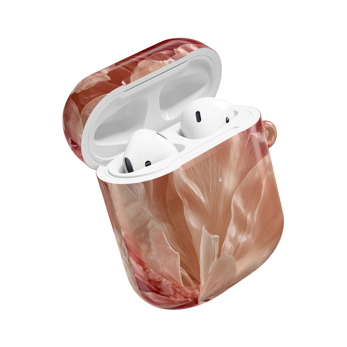 Blush Silk Bloom · Hard Case for AirPods & AirPods Pro · Pink