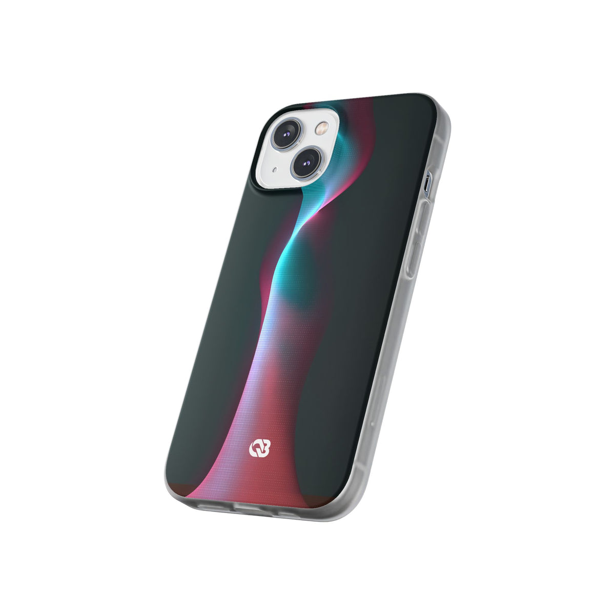 Neon Pixel Flow · Lite Phone Case for iPhone · Black