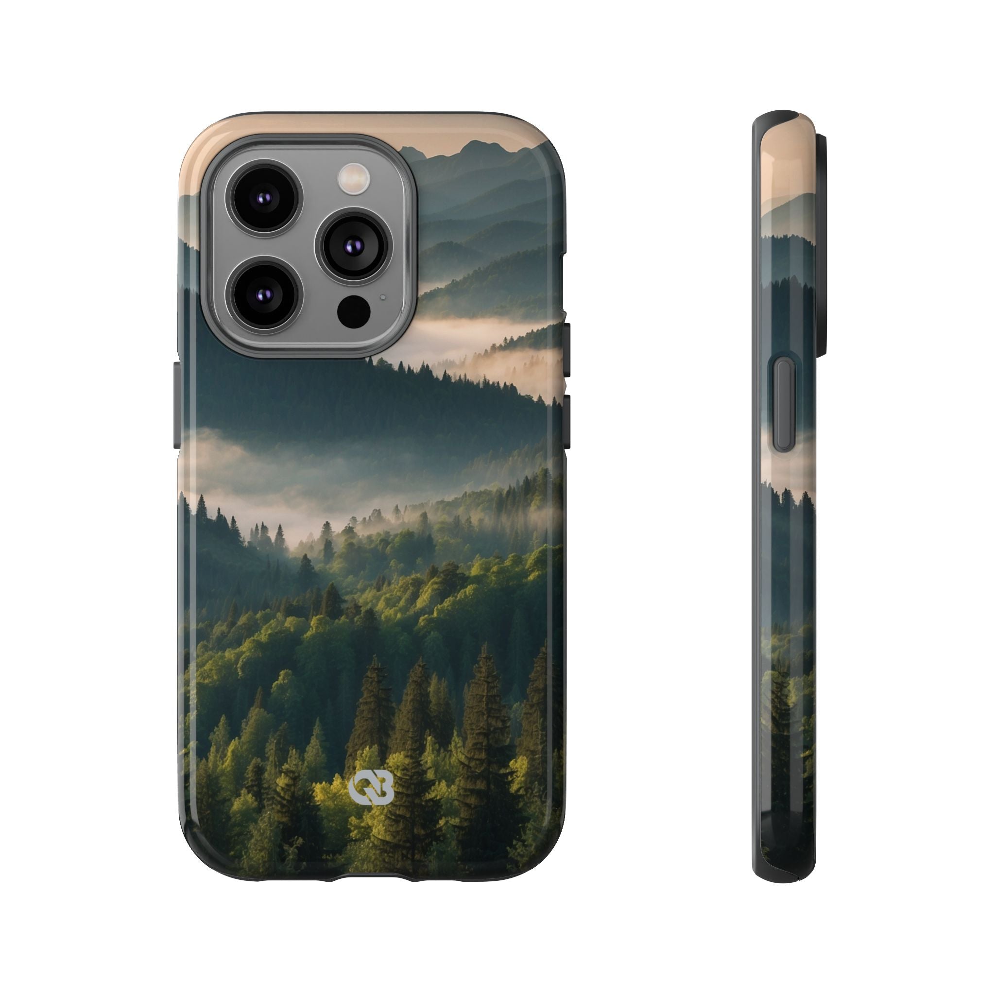 Foggy Mountain Ridge · Tough Phone Case for iPhone
