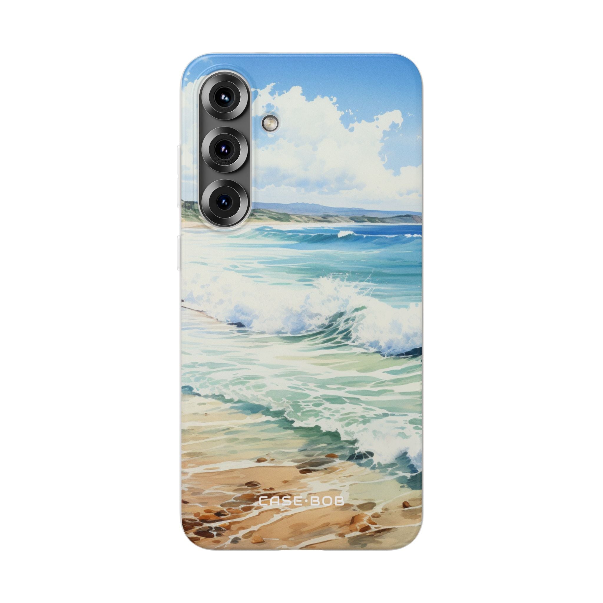 Foamy Tide Samsung S25 Plus Case - Soft
