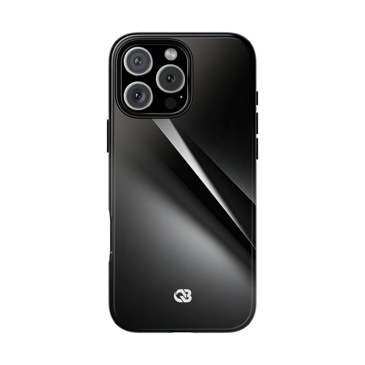 Obsidian Ridge · Tough Phone Case for iPhone · Black