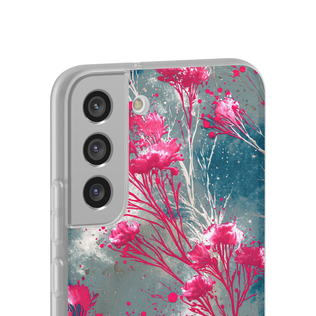 Cyber Blossom · Lite Phone Case for Samsung · Teal
