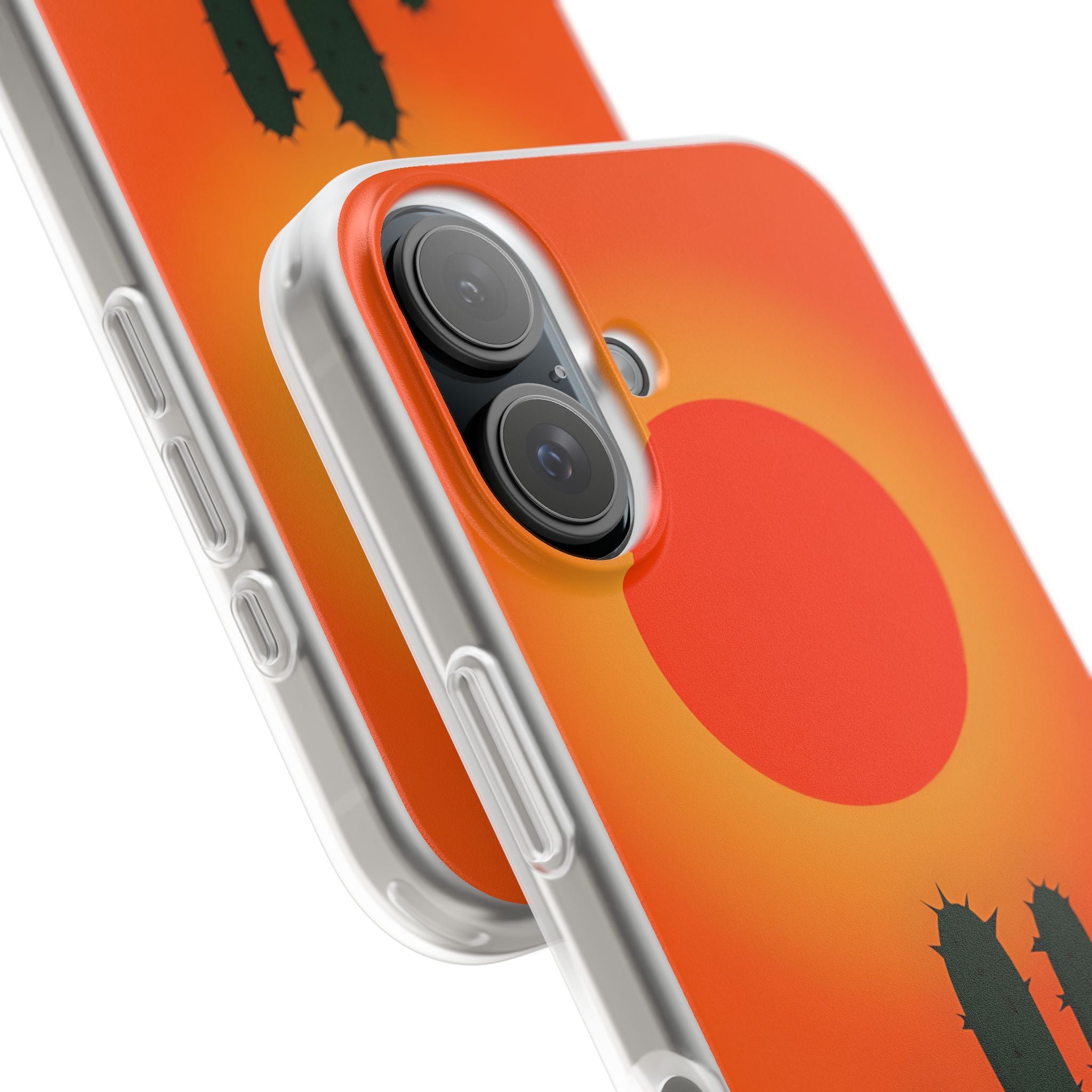 Scorched Saguaro Sunset · Soft Phone Case for iPhone