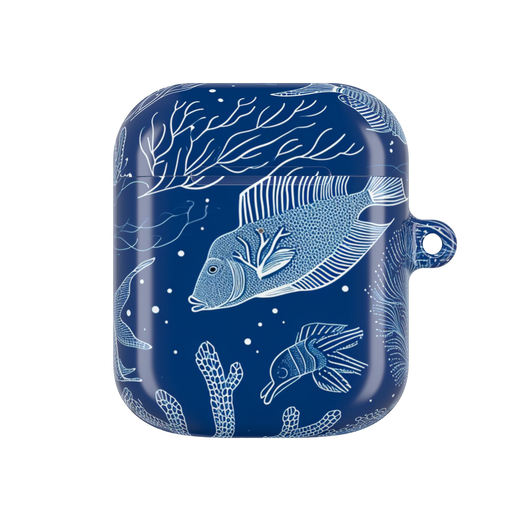 Blue Scale Reef - AirPods Case