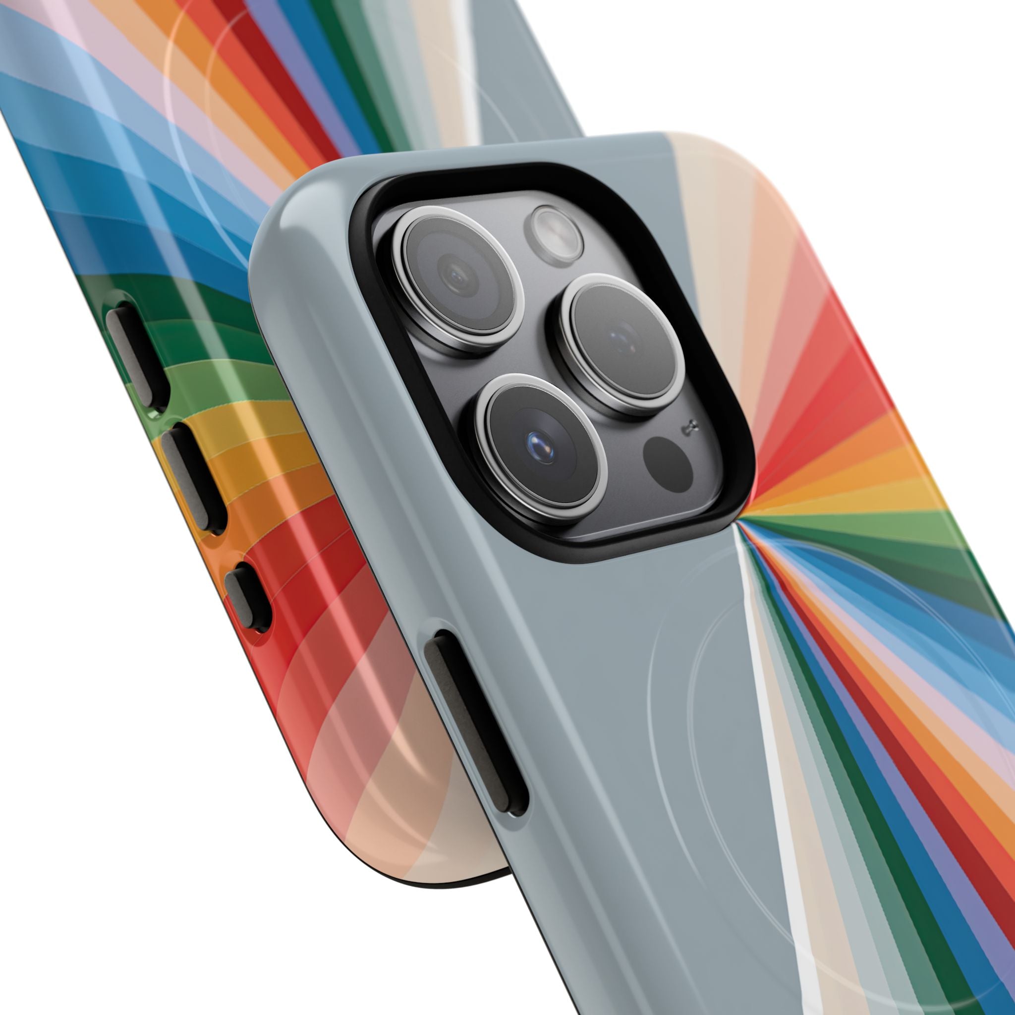 Grey Tough 2.0 Magsafe Phone Case for iPhone - Slate Prism Burst