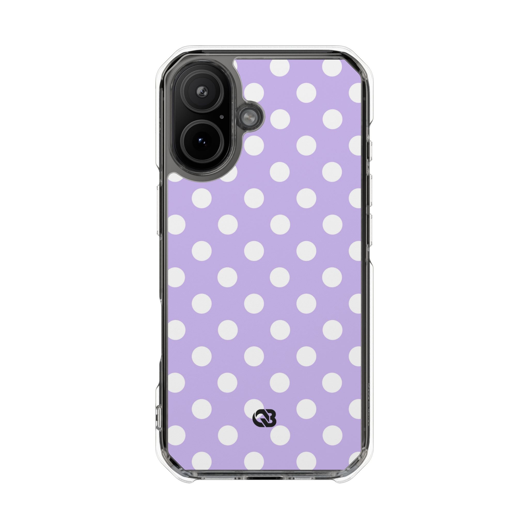 Lavender Polka Grid · Impact Telefoncover til iPhone · Magsafe