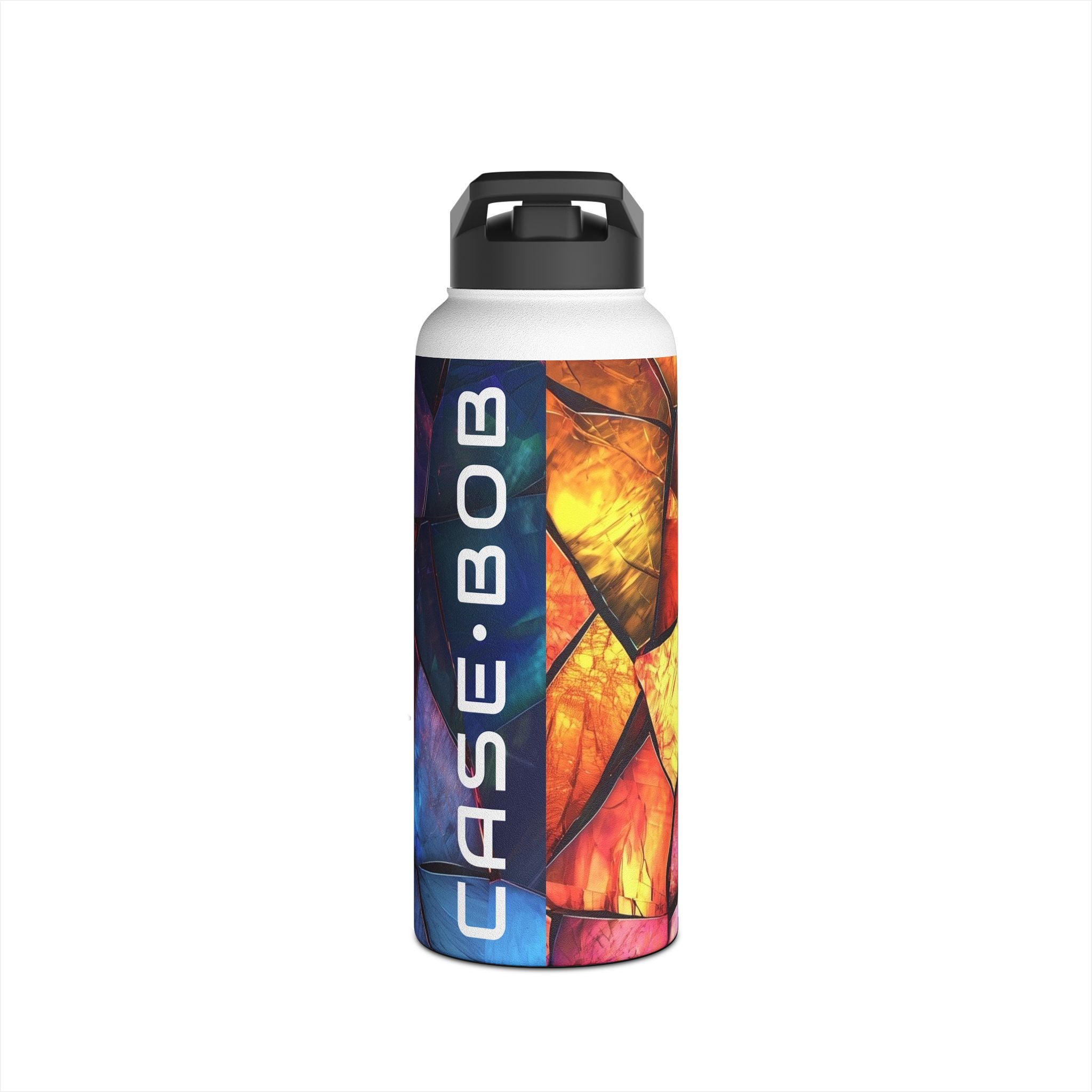 Crimson Shard - Stainless Steel Water Bottle