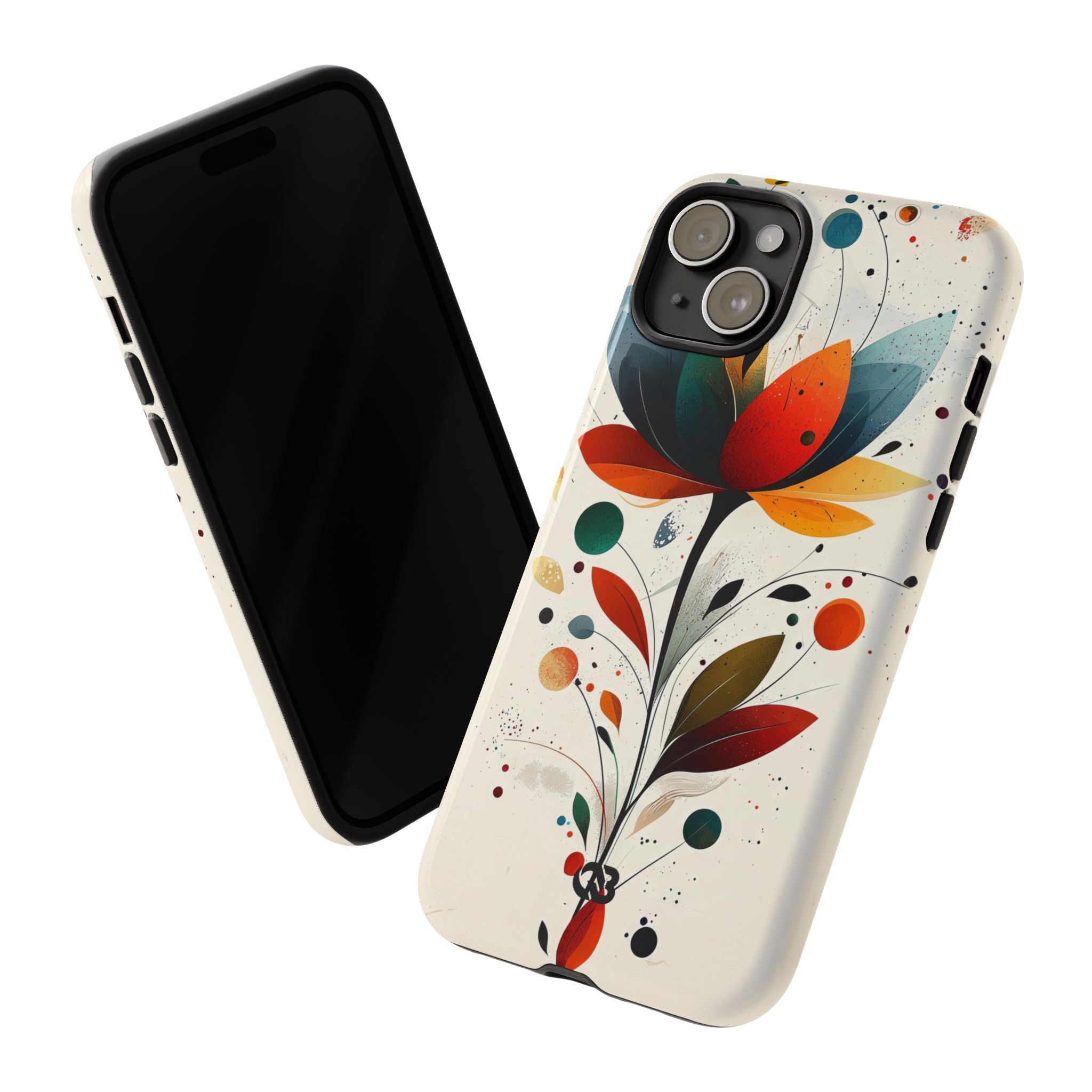 Burnt Petal Abstract · Tough