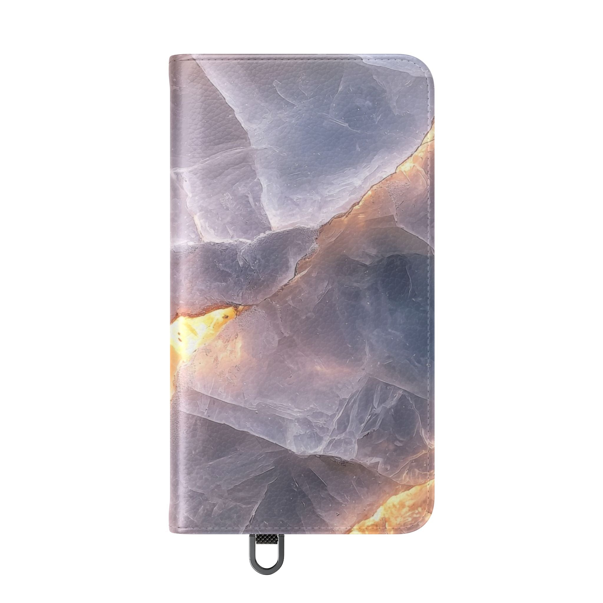 Kristallen aderen gloed - Samsung S24 Case - Portemonnee