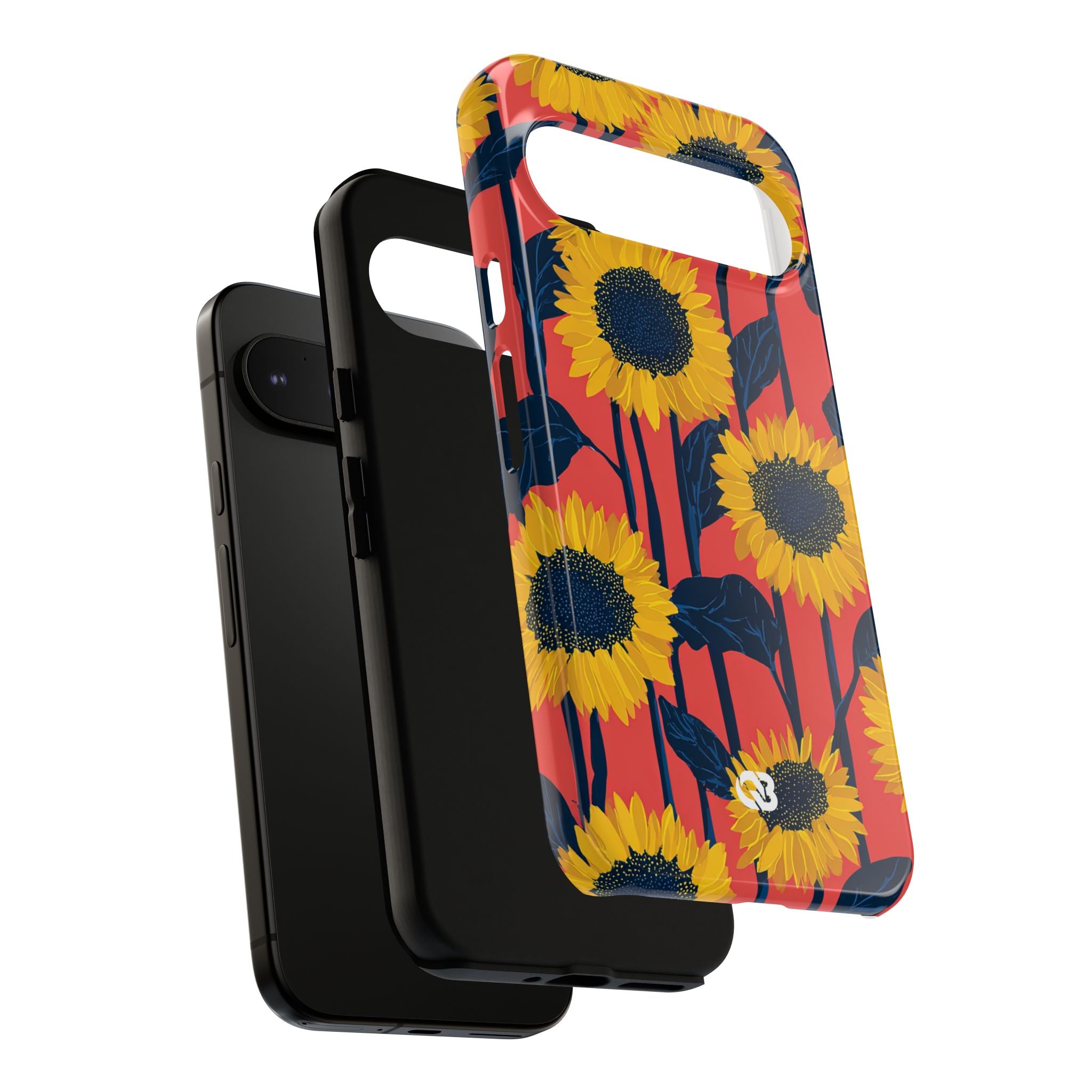 Solar Navy Bloom · Tough Phone Case for Google Pixel