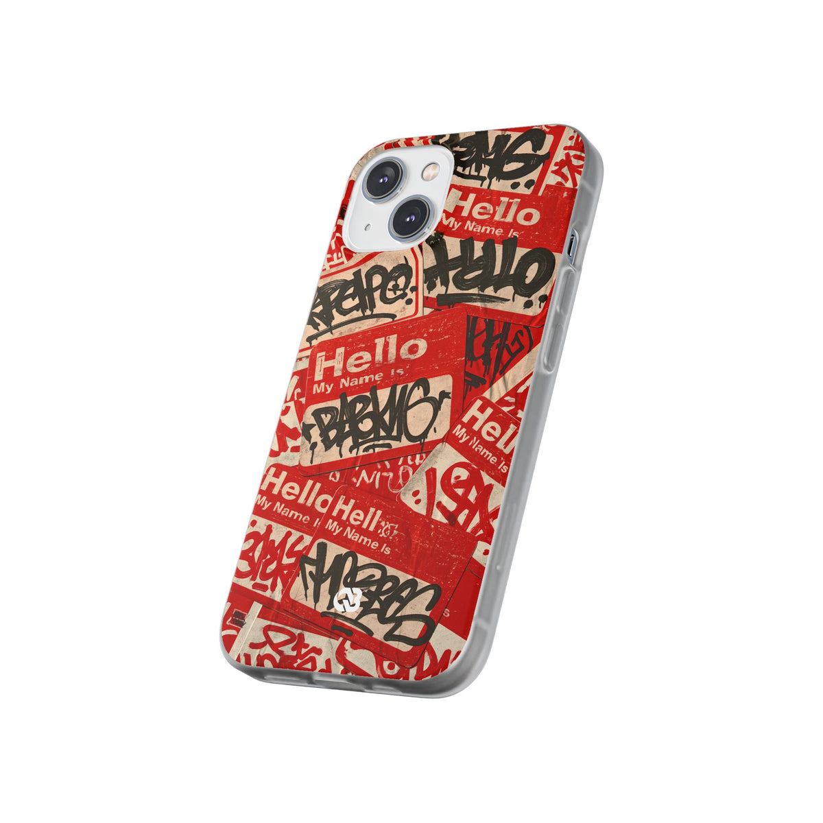 Slap Tag Collage · Lite Phone Case for iPhone · Red