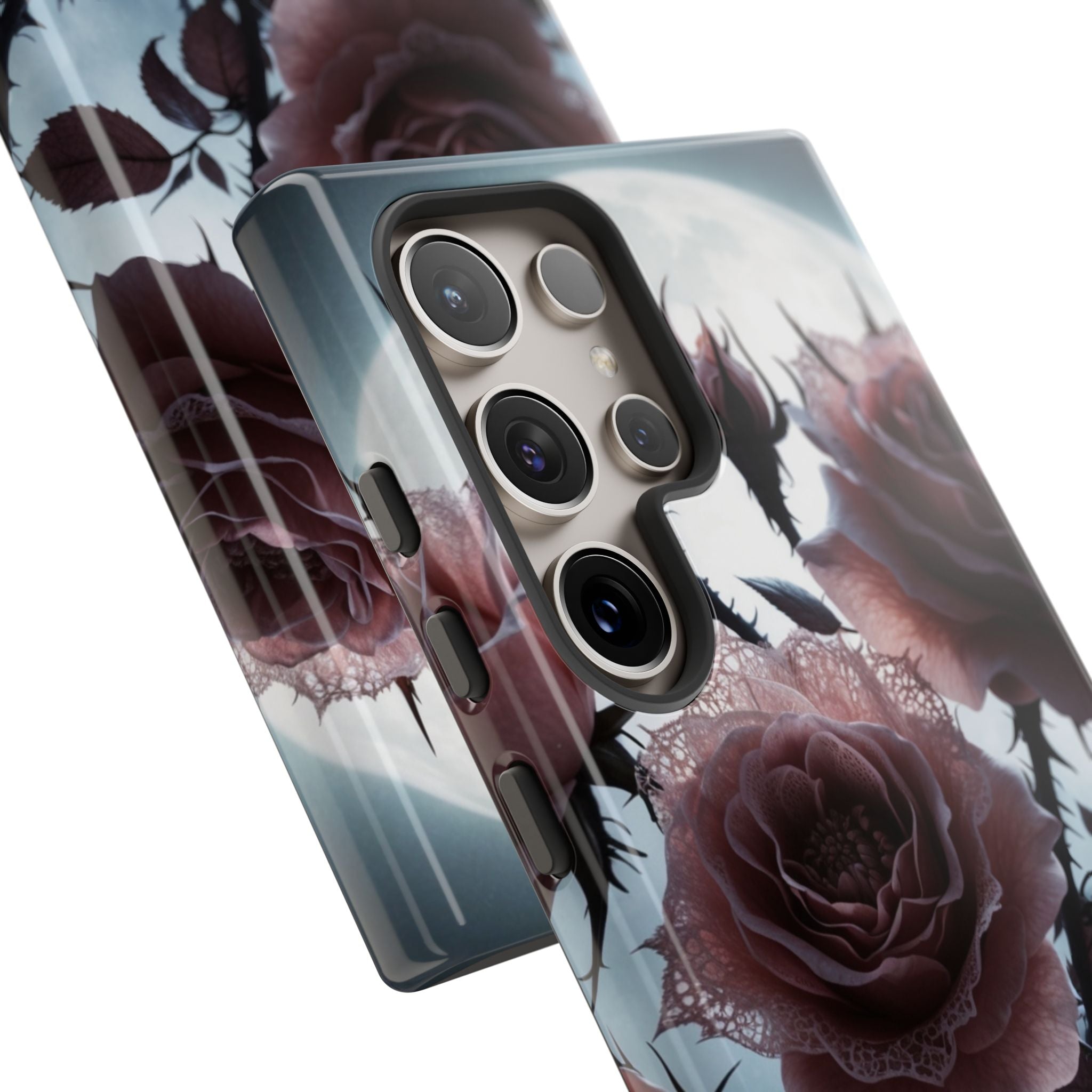 Luminous Rose Thorns Samsung S24 Ultra Case - Tough