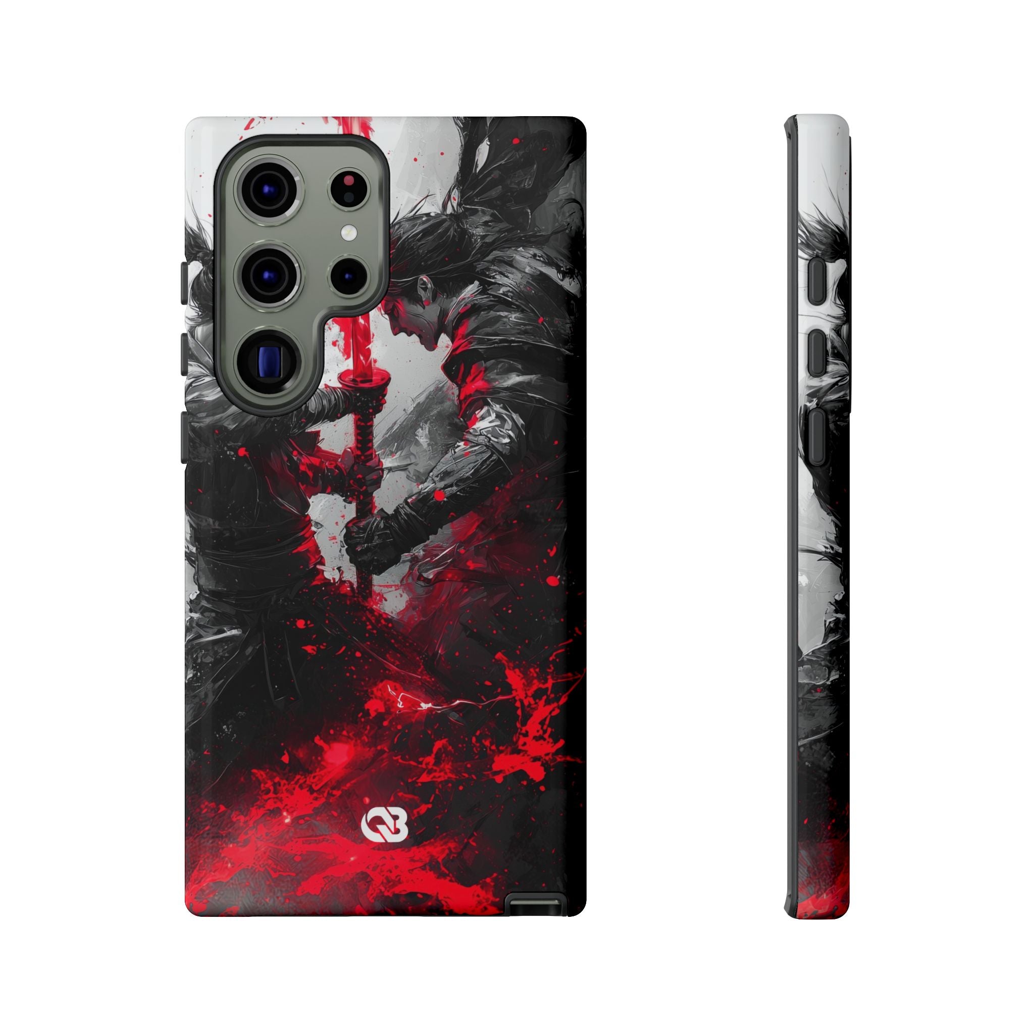 Shattered Crimson Duel · Tough Phone Case for Samsung