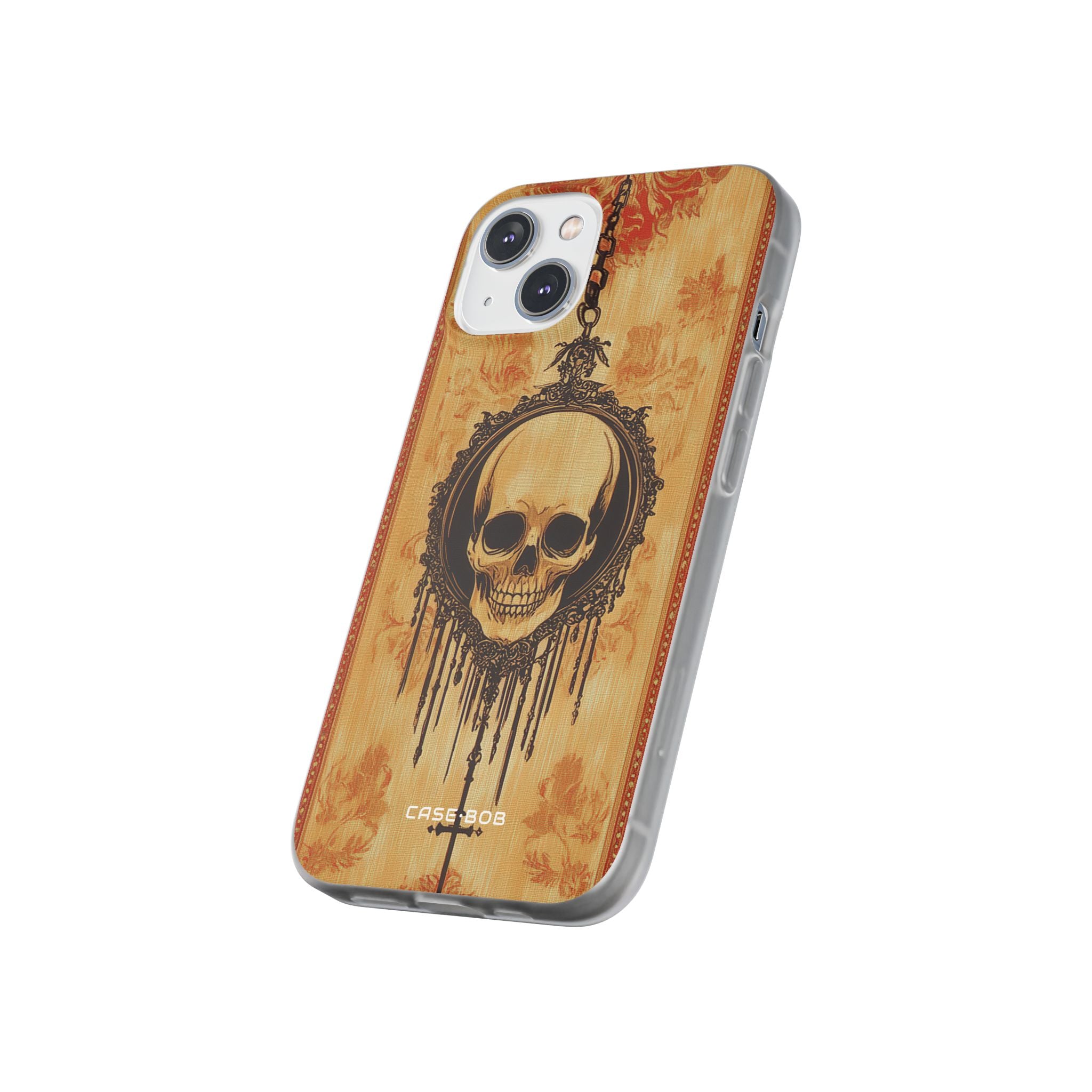 Skull Pendant iPhone 14 Case - Soft