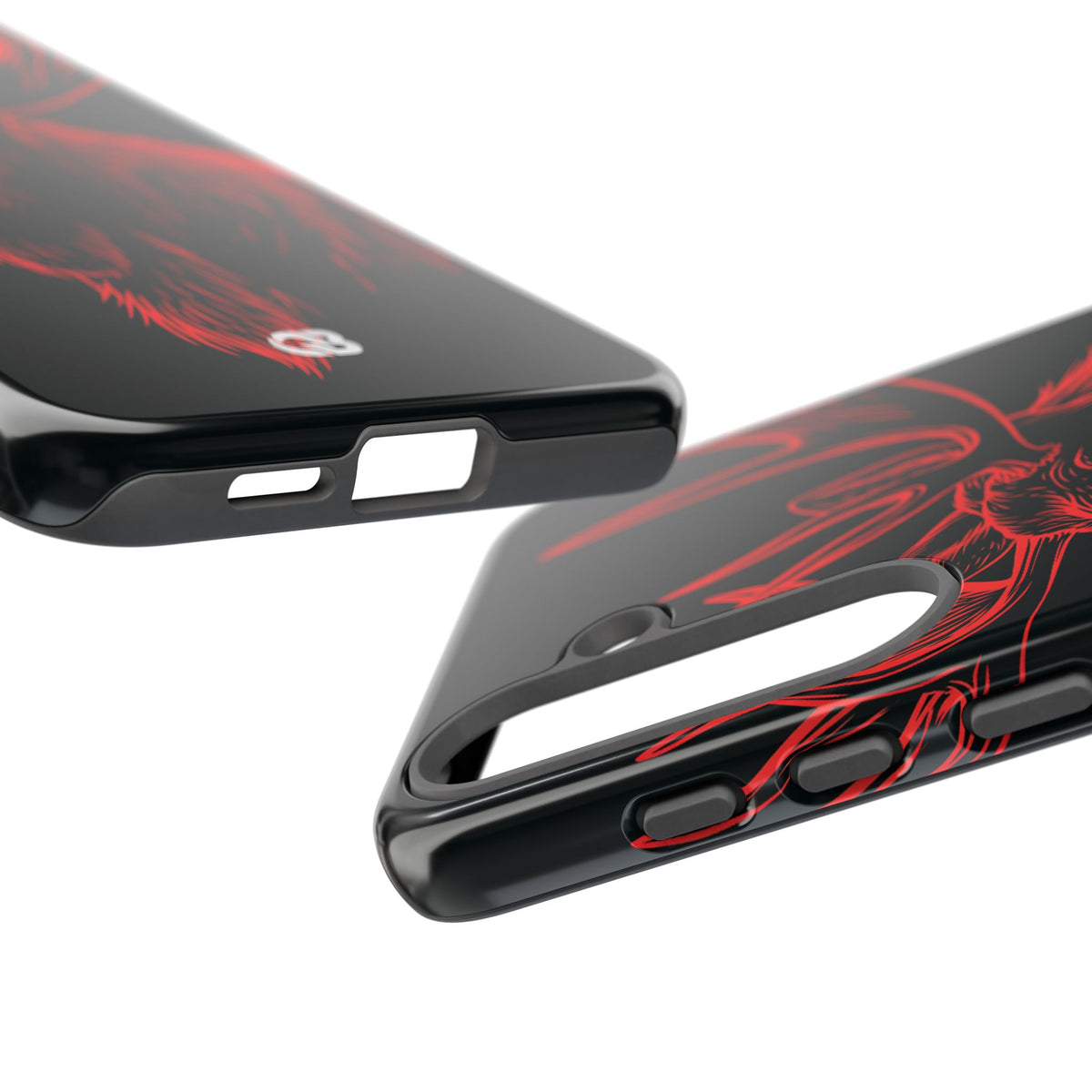 Nordic Elk · Tough Phone Case for Samsung · Black