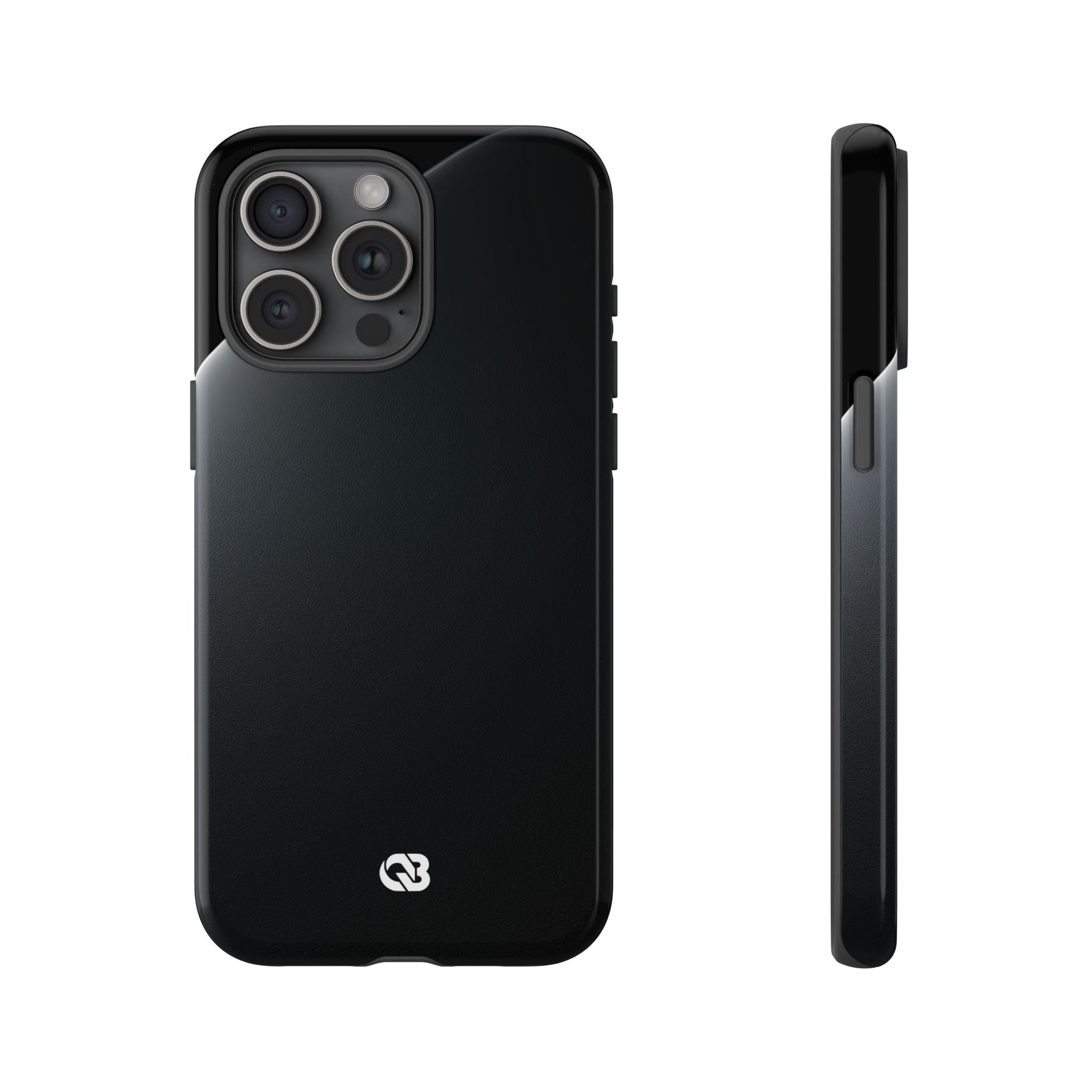Black Tough Phone Case for iPhone - Obsidian Lunar Arch