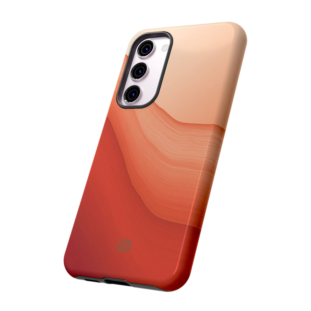 Terracotta Flow · Tough Phone Case for Samsung · Orange
