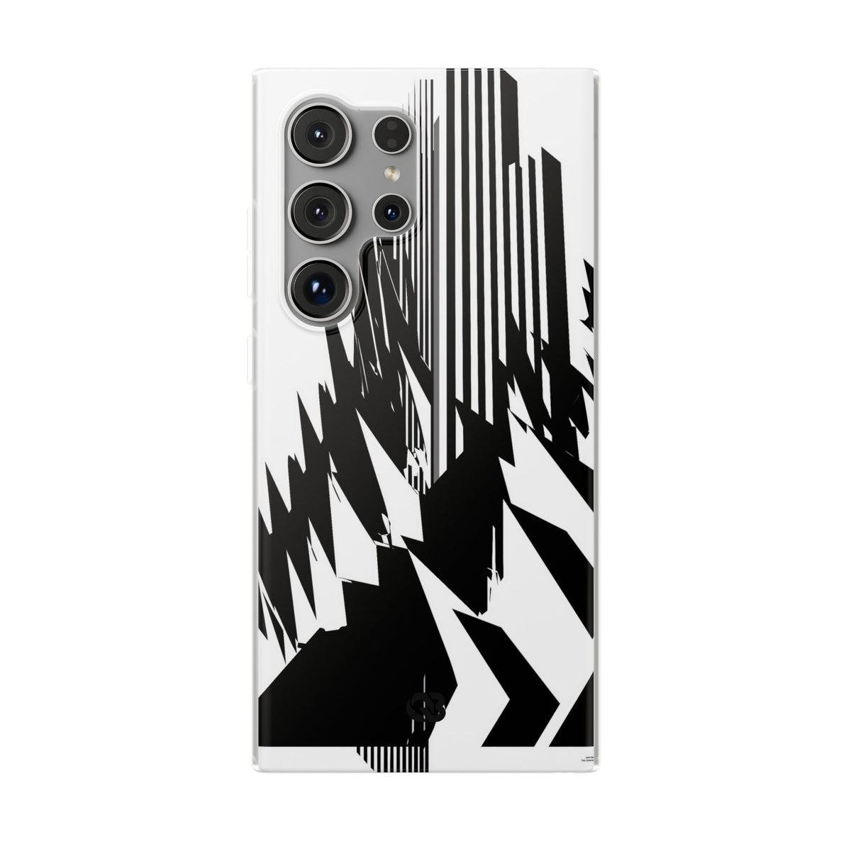 White Lite Phone Case for Samsung - Shattered Vector Spire