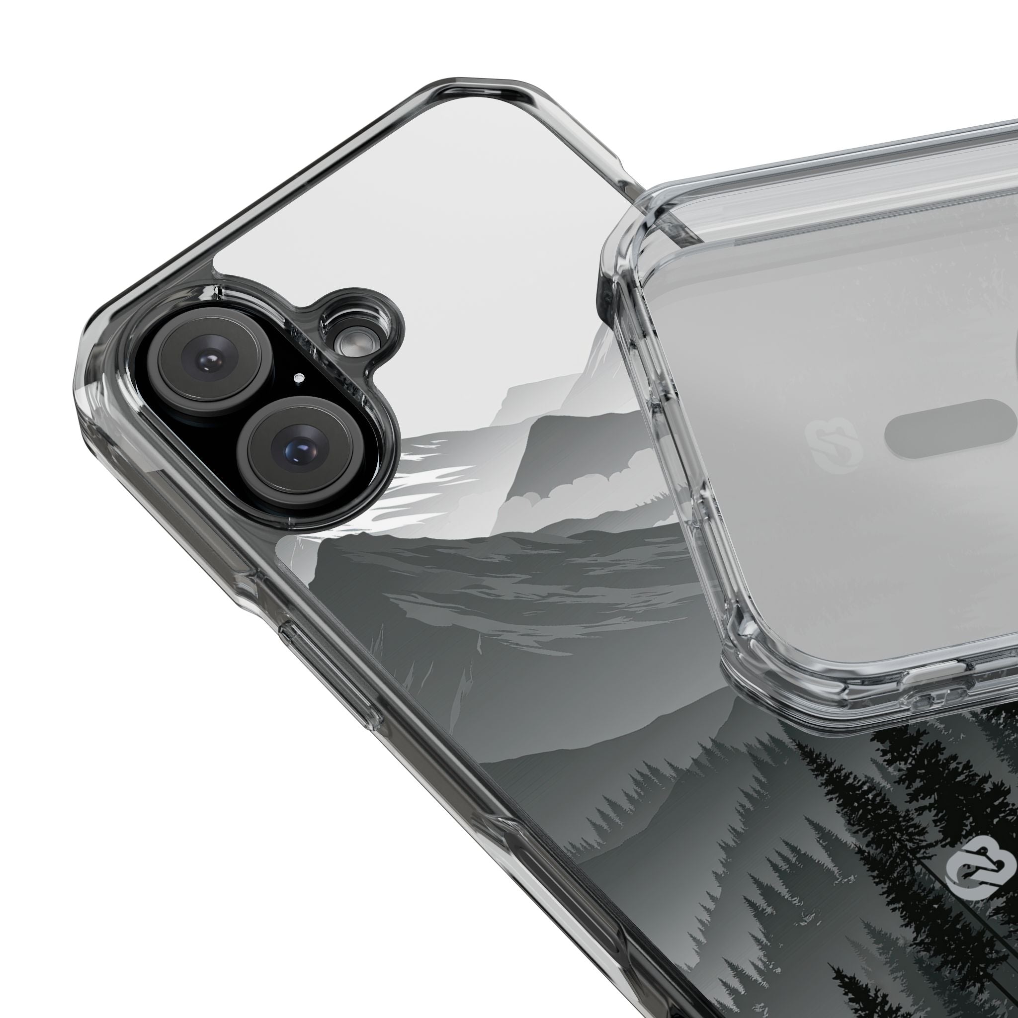 Grey Impact MagSafe Phone Case for iPhone - Granite Ridge Mist