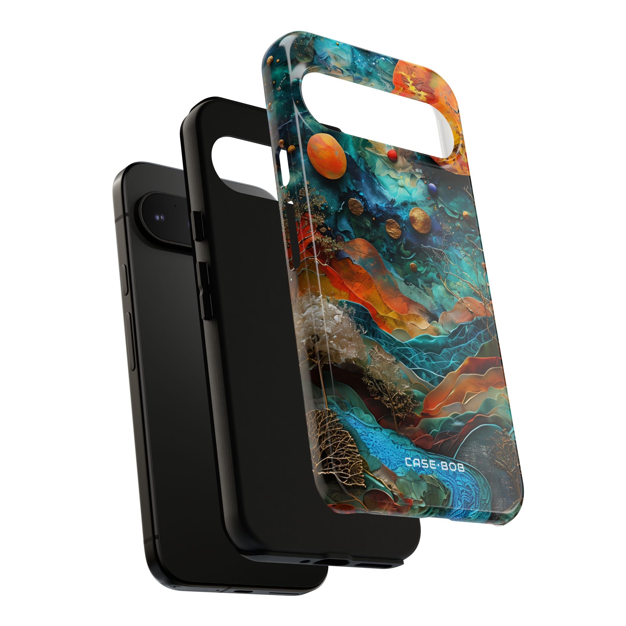 Celestial Ember Google Pixel 9 Pro XL Case - Tough