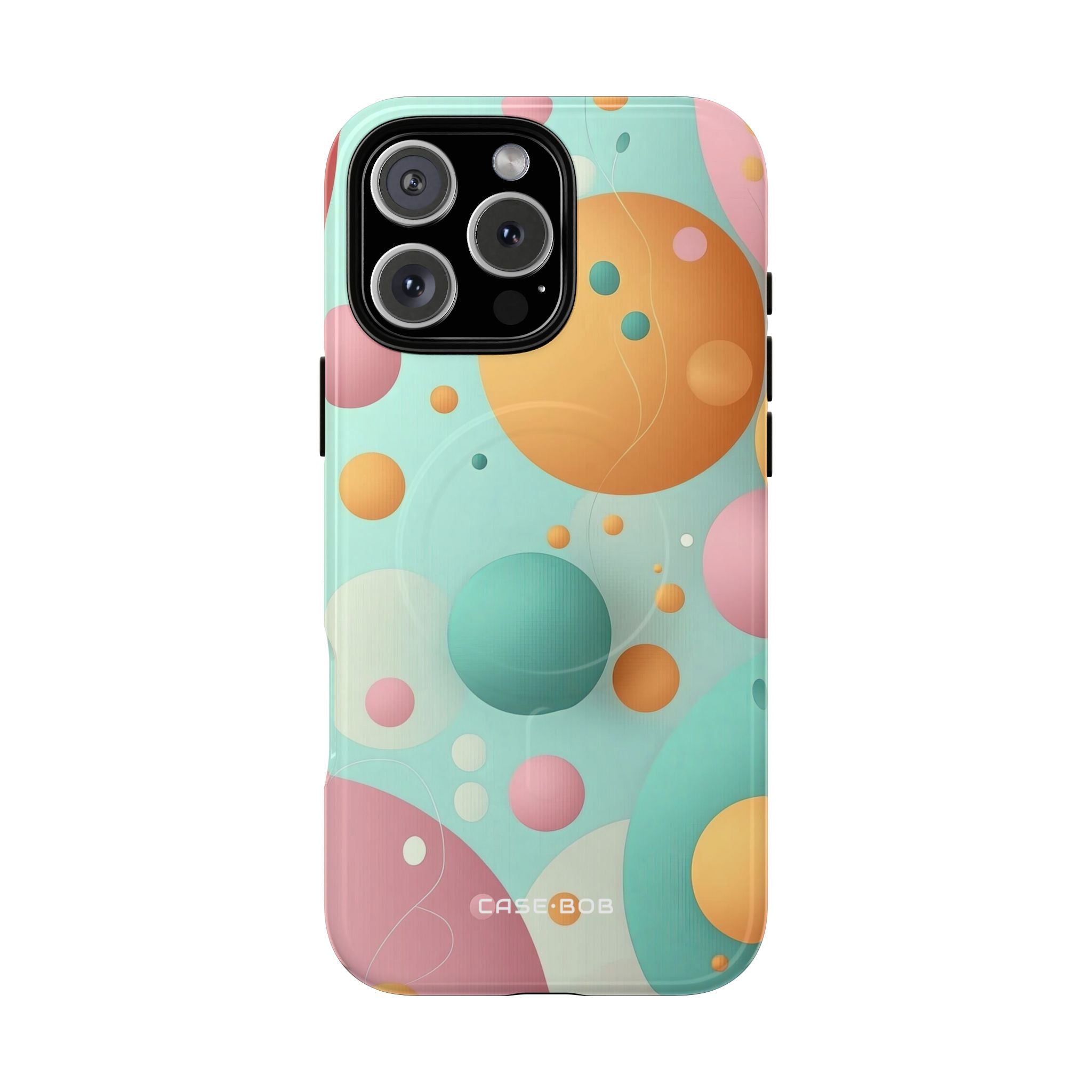 Pastel Circles iPhone 16 Pro Max Case - Tough+