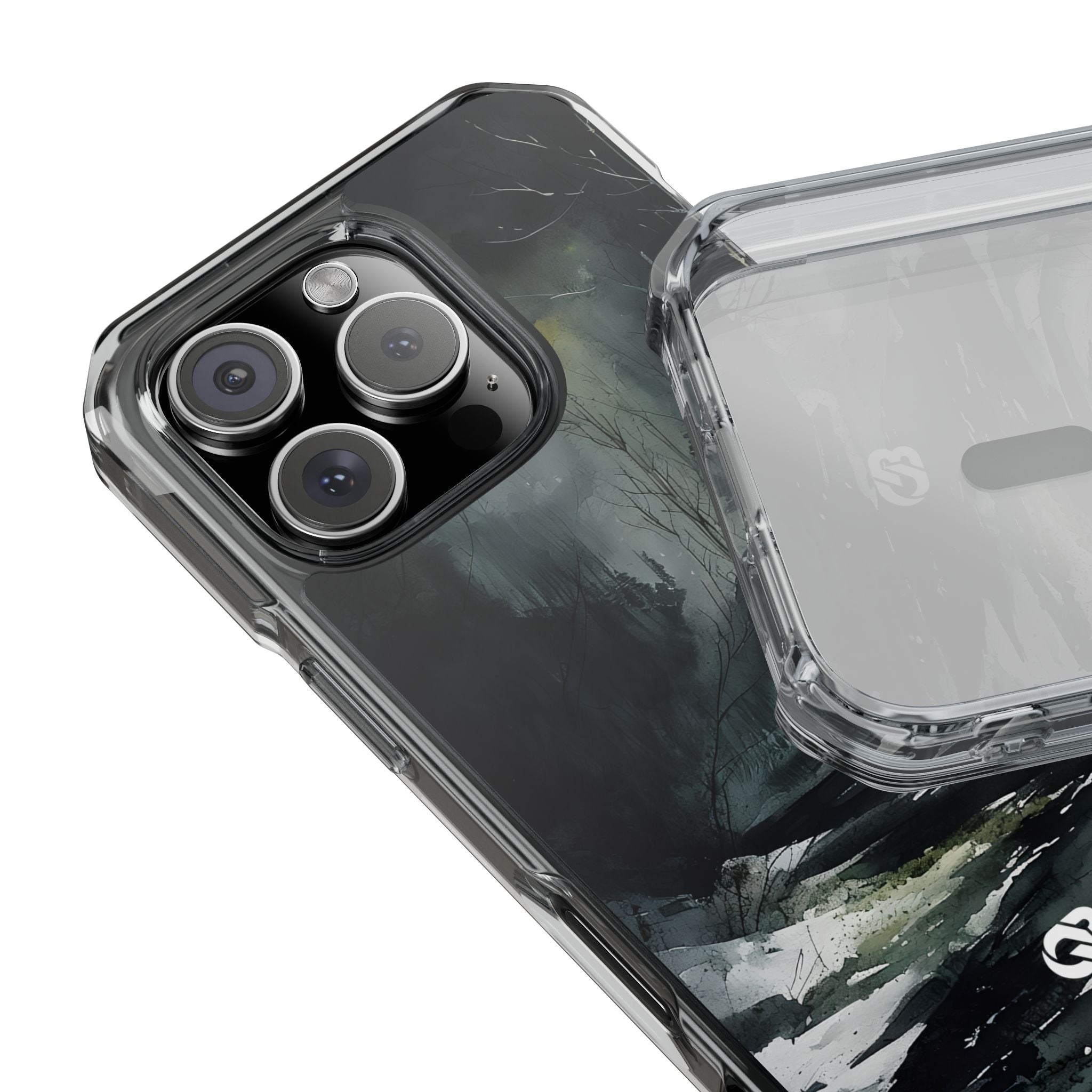 Midnight Winter Hollow · Impact Coque de téléphone pour iPhone · Magsafe