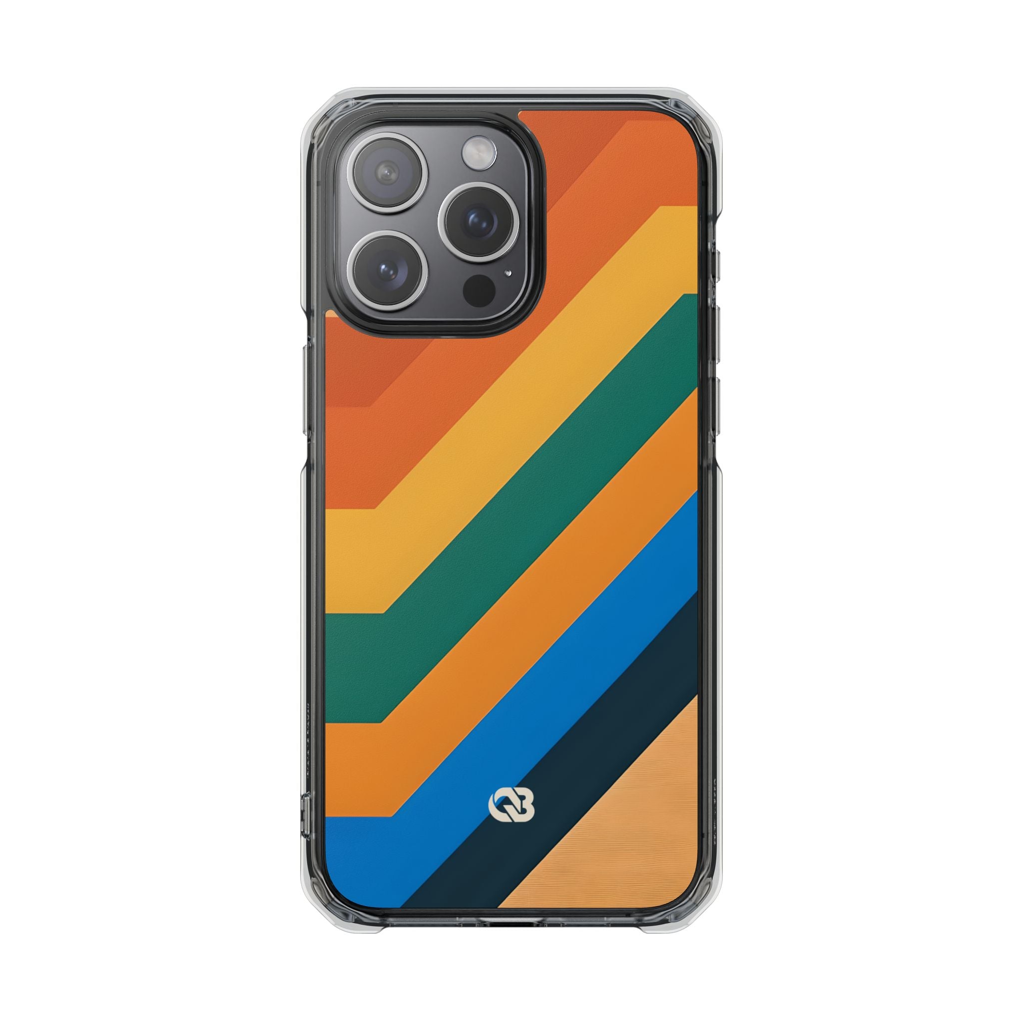 Retro Ridge Lines · Impact Custodia per iPhone · Magsafe