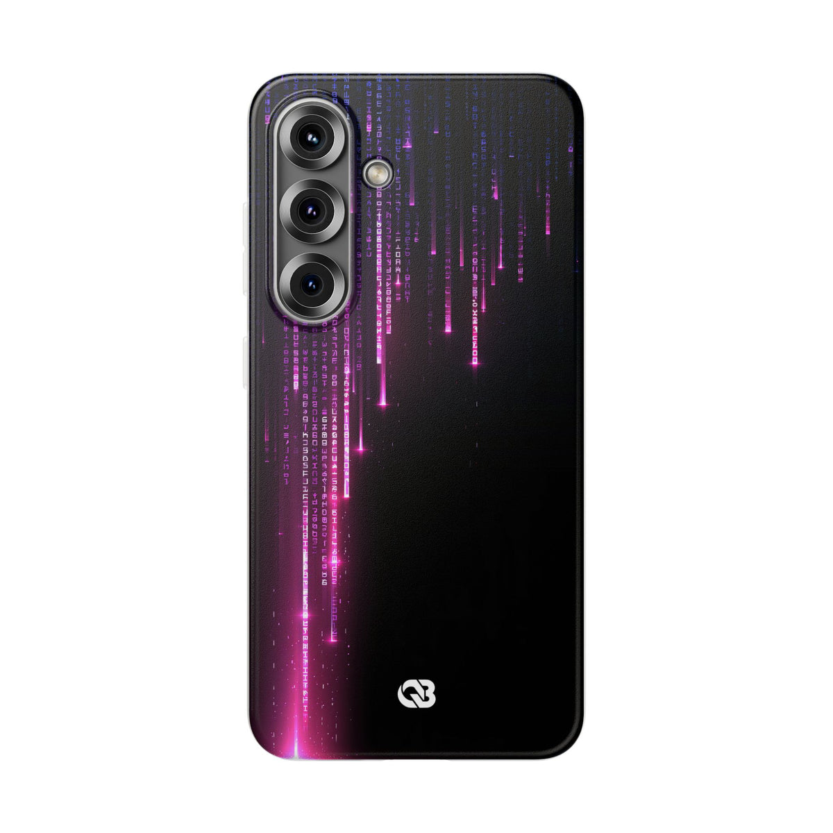 Binary Cascade · Lite Phone Case for Samsung · Black