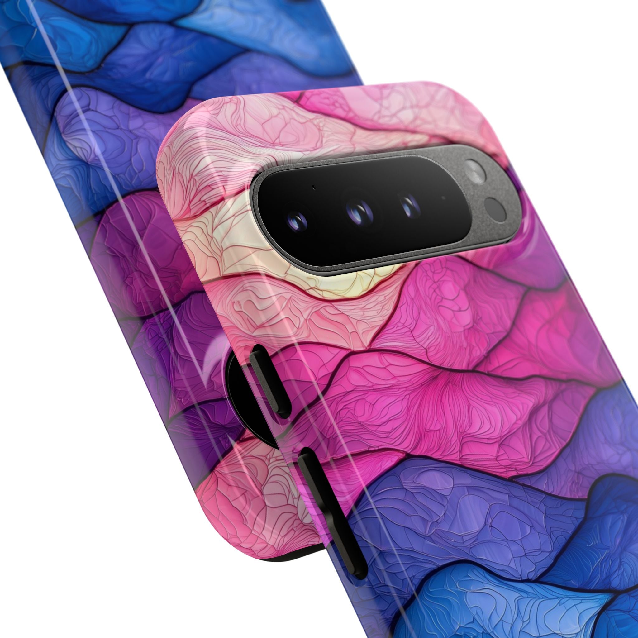 Electric Ridge Flow · Tough Coque de téléphone pour Google Pixel