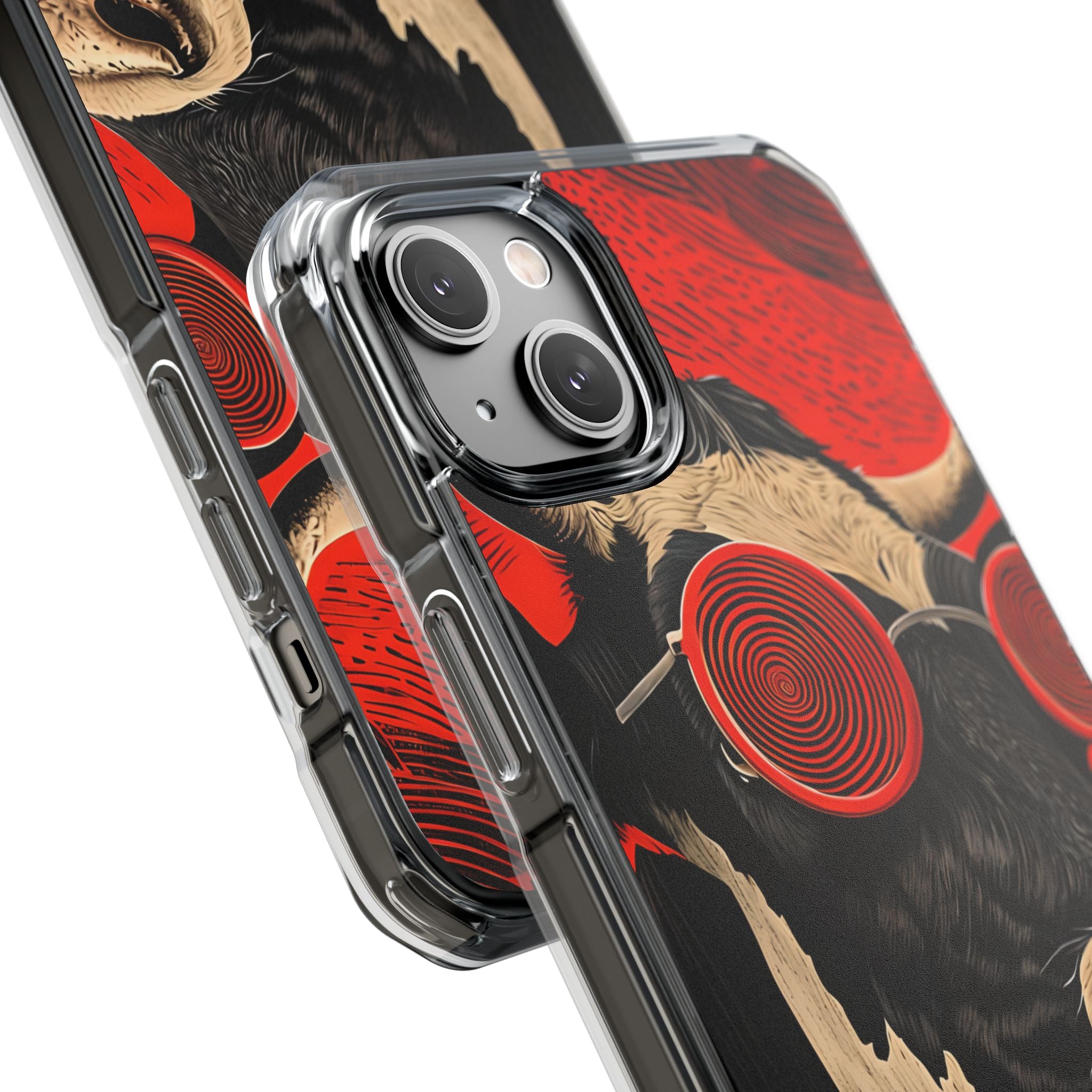 Hypnotic Cow iPhone 14 Plus Case - Impact