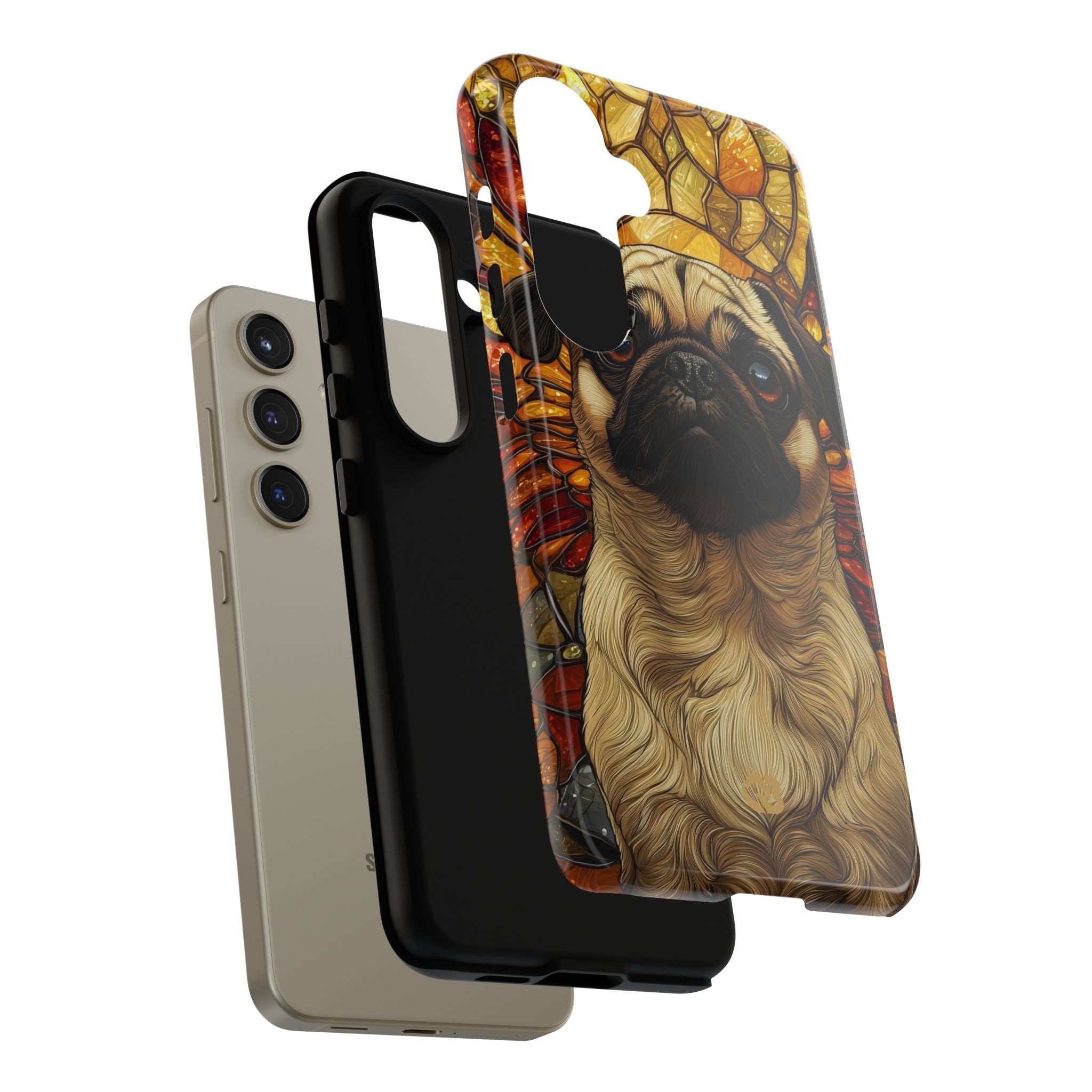 Amber Pug Divinity · Tough Custodia per Samsung