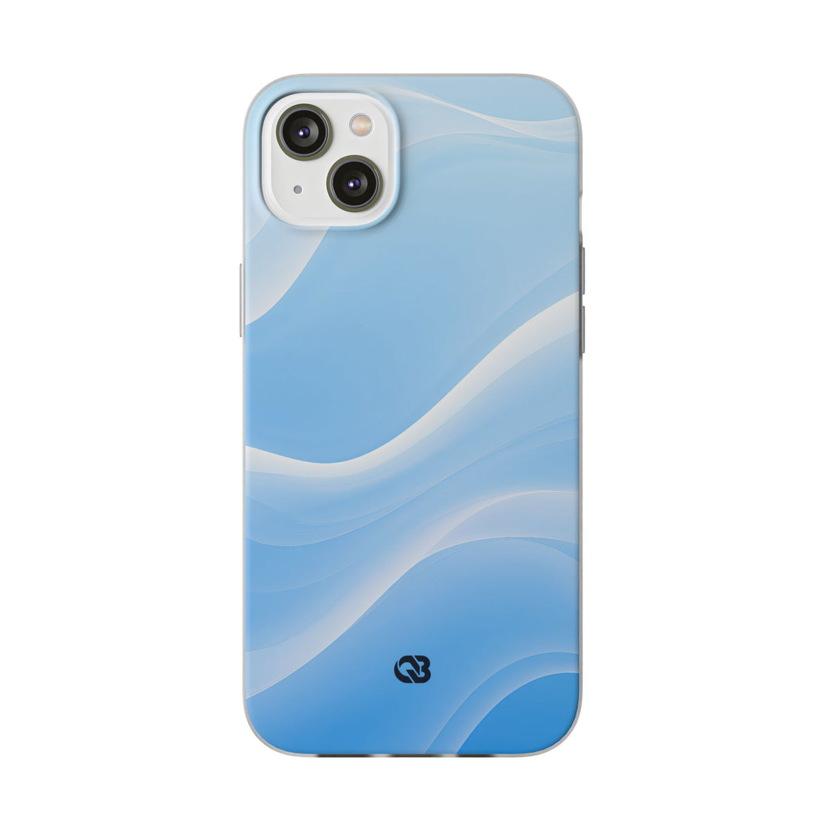 Glacial Contour Flow · Lite Phone Case for iPhone · Blue